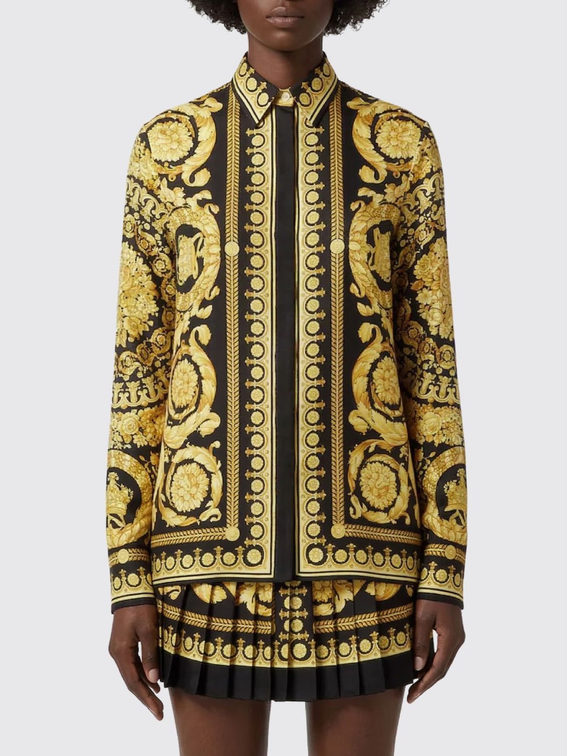 Versace Versace Shirt Woman Black Size M / US 6-8 / IT 42-44 - 1 Thumbnail