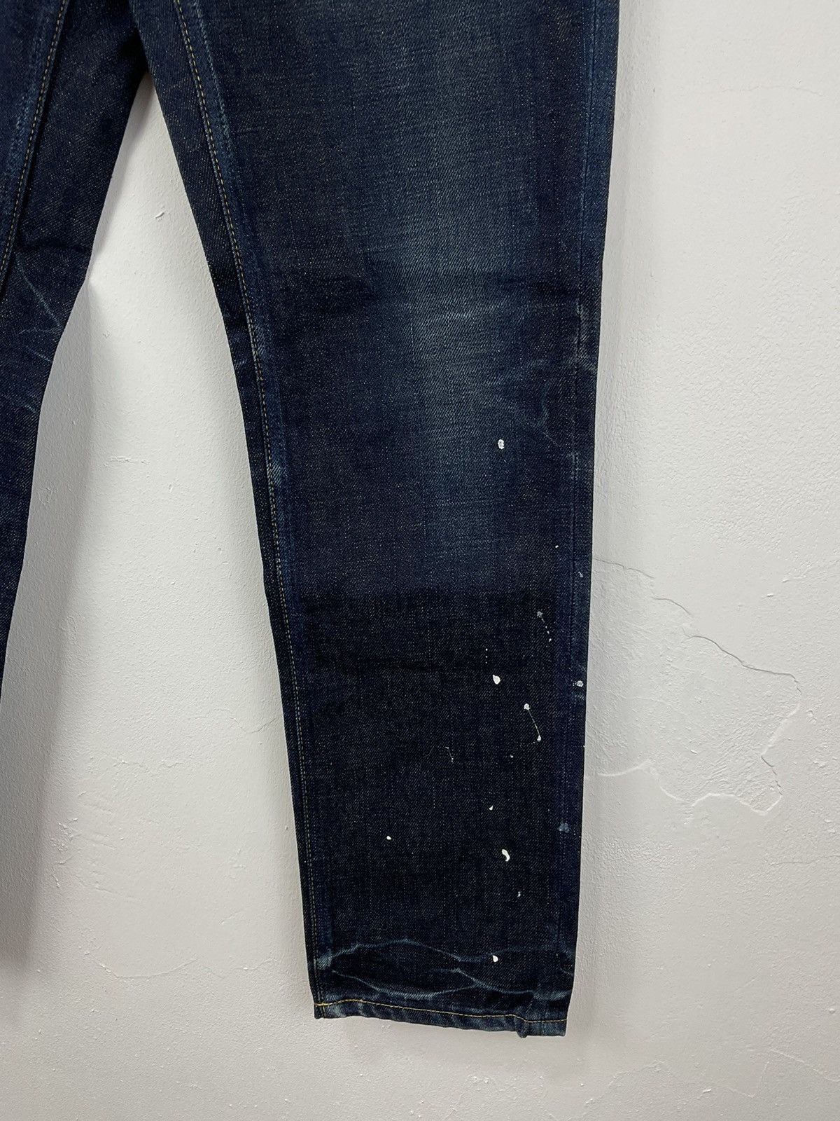 Visvim Visvim Social Sculpture 03NW Paint Splatter Denim Pants Size US 30 / EU 46 - 6 Thumbnail