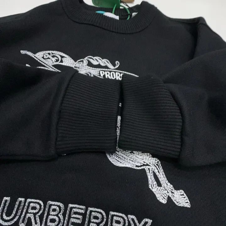 Burberry Burberry Burberry SS23 Logo Embroidered Hoodie for Men-250 Size US S / EU 44-46 / 1 - 5 Thumbnail