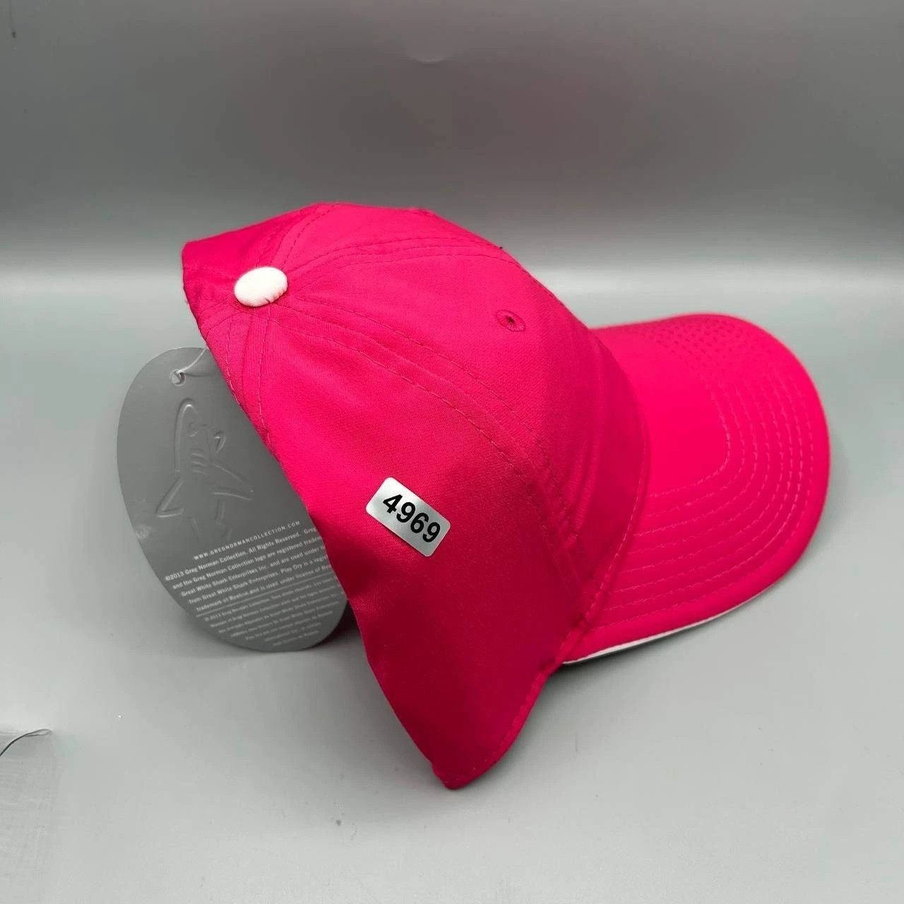 Greg Norman Greg Norman Golf Hat Men Embroidered Strap Back Cap New Size ONE SIZE - 8 Thumbnail