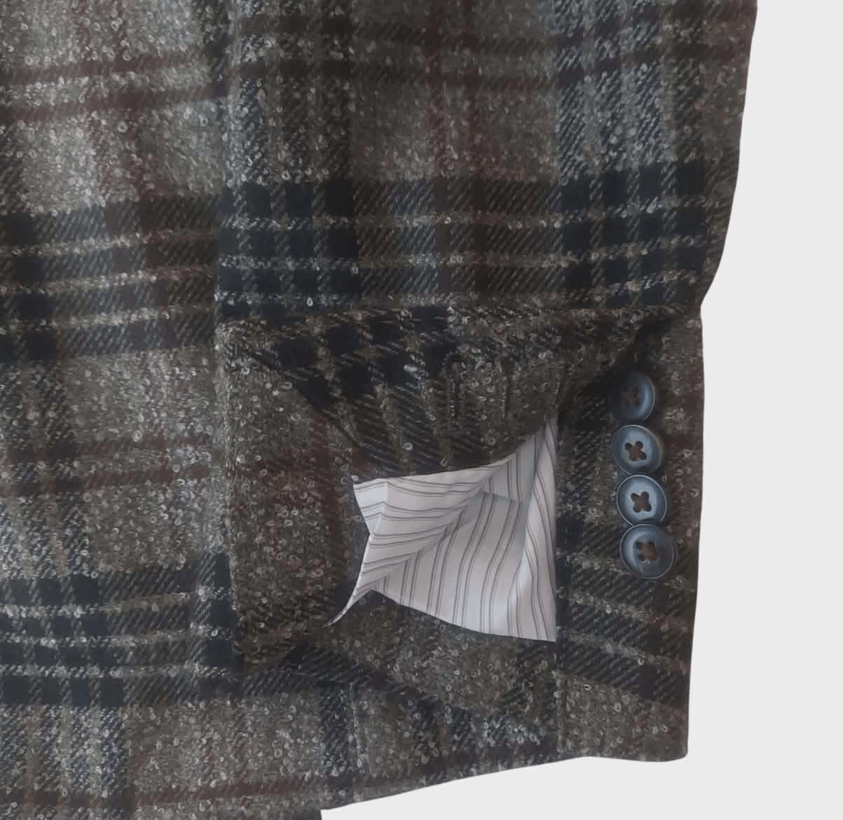 L.B.M. 1911 L.B.M 1911 SLIM FIT PLAID BLAZER Size 38R - 5 Thumbnail
