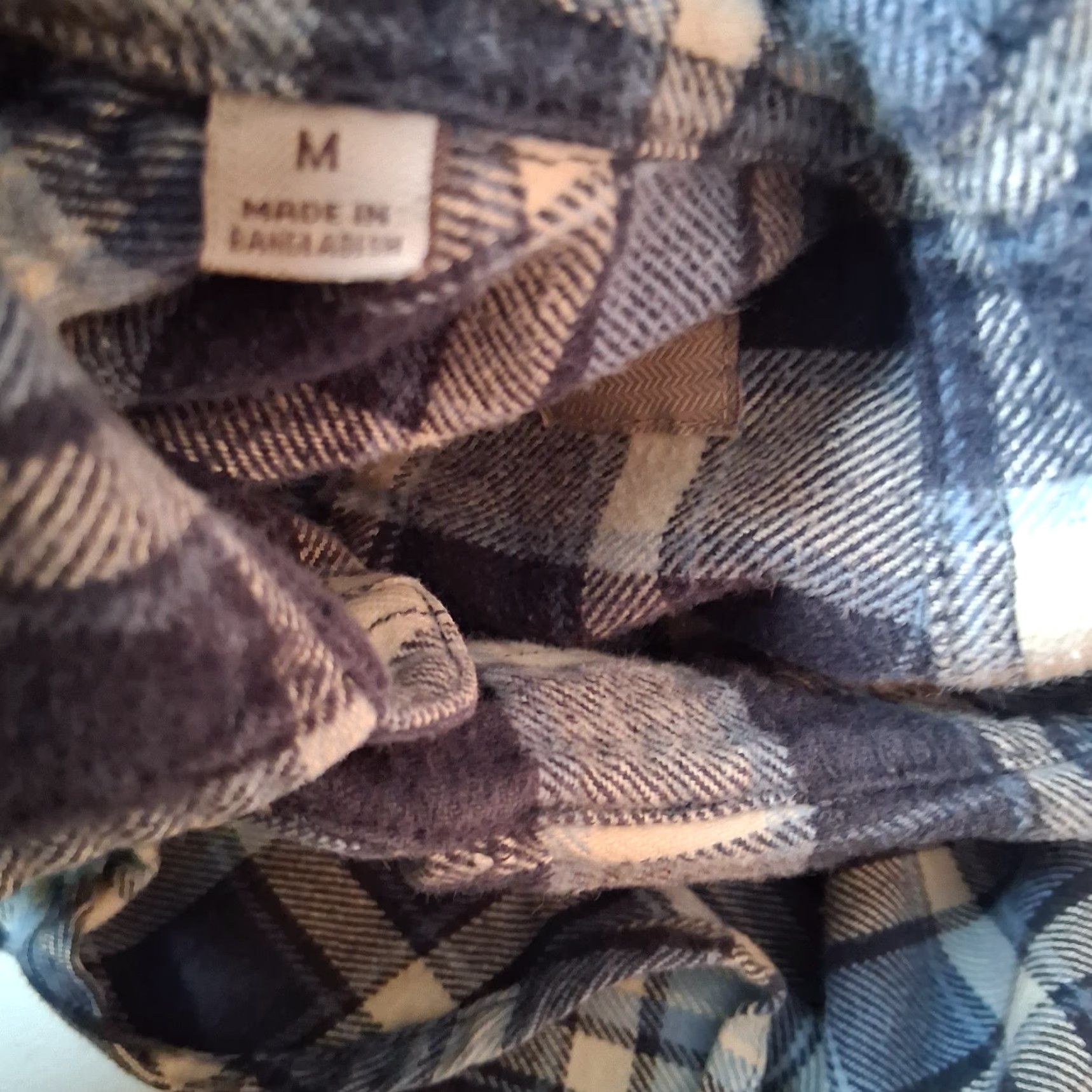 Vintage VINTAGE Jachs Heavyweight Flannel Shirt Men Medium Blue Plaid Button Up Workwear Size US M / EU 48-50 / 2 - 7 Thumbnail