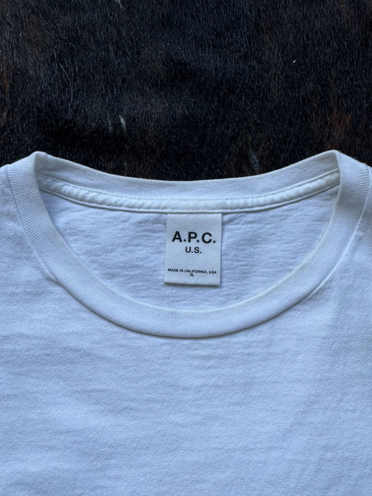 A.P.C. APC USA tee Size US XL / EU 56 / 4 - 2 Thumbnail