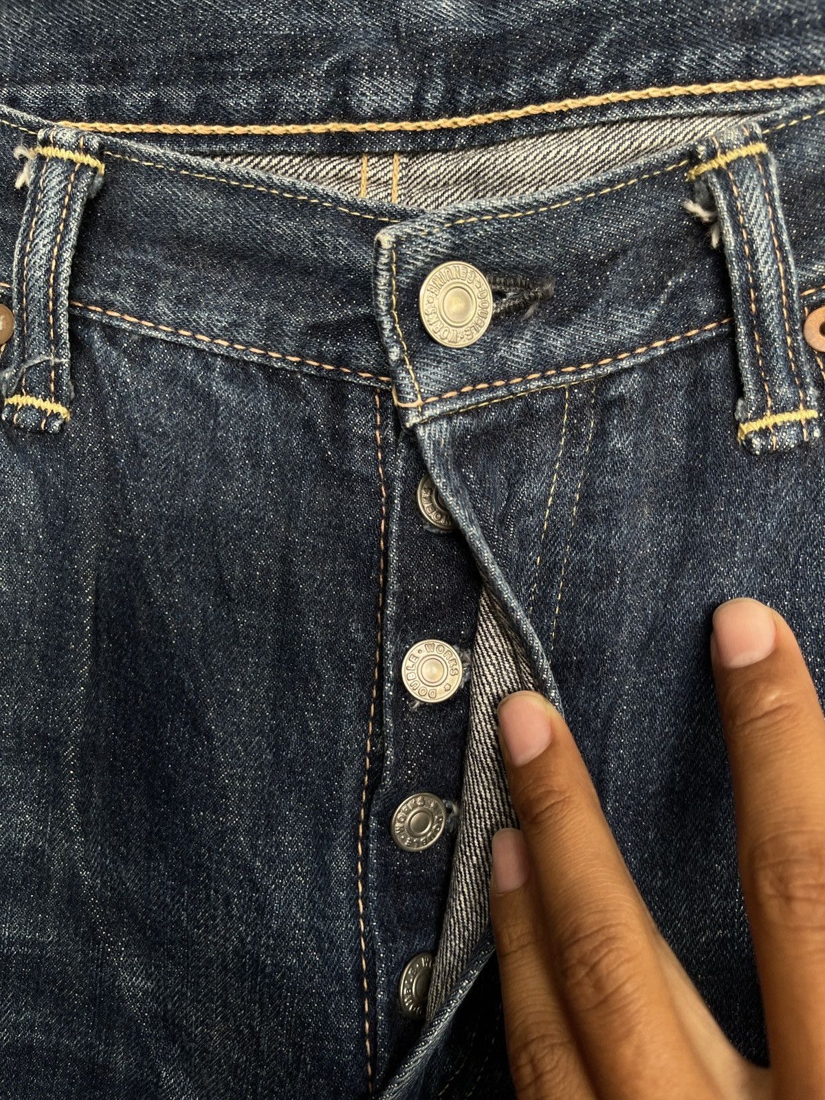 Warehouse Dubble Works by Warehouse Selvedge Denim Union Made Size US 34 / EU 50 - 4 Thumbnail