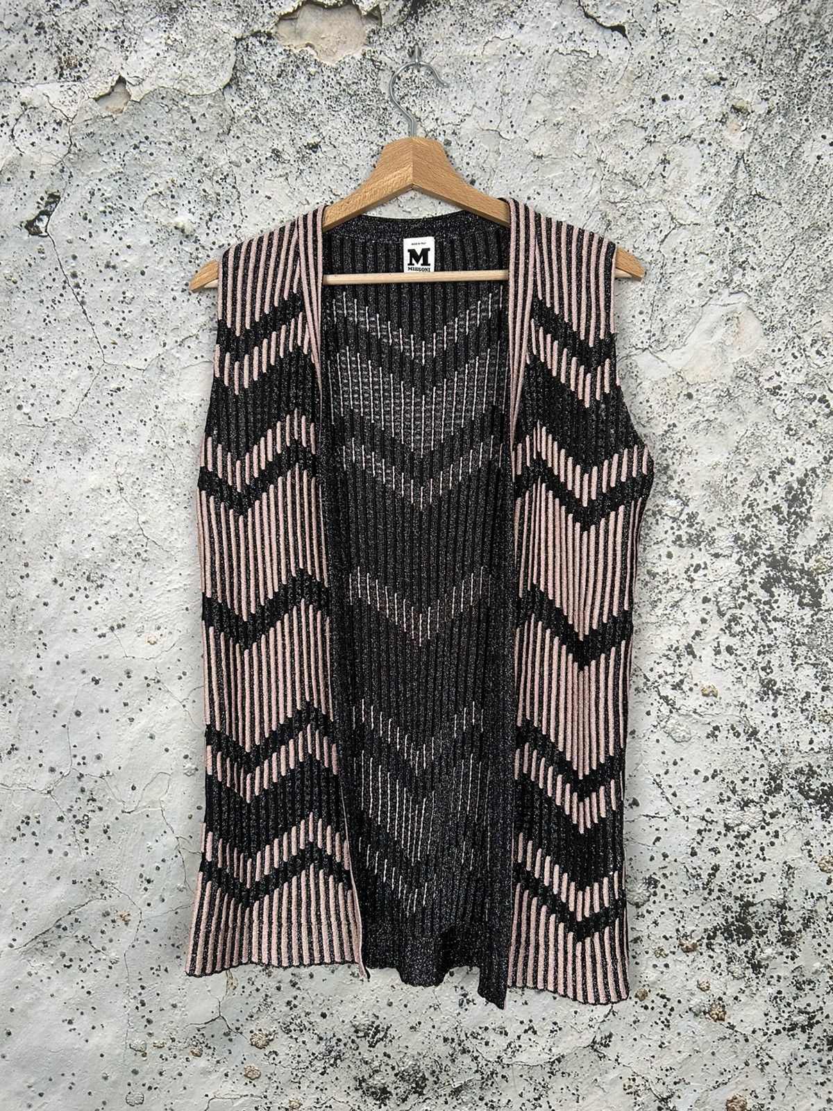 Missoni Missoni Made in Italy Designer Vest Blouses Avant Garde Size L / US 10 / IT 46 - 1 Thumbnail