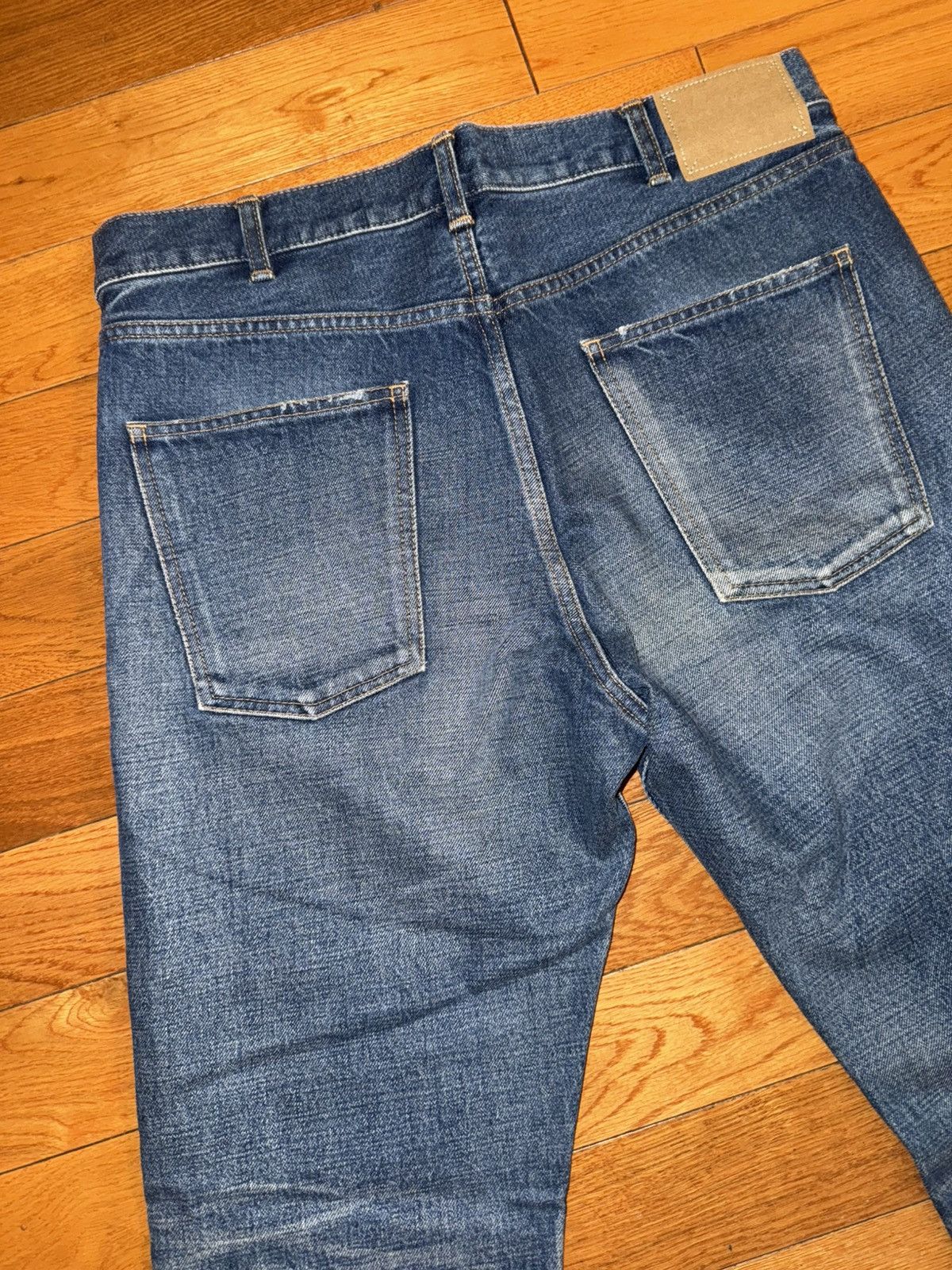Celine CELINE Hedi Slimane M_SL_003 Blow Out Union Denim Size 33 Size US 33 - 7 Thumbnail