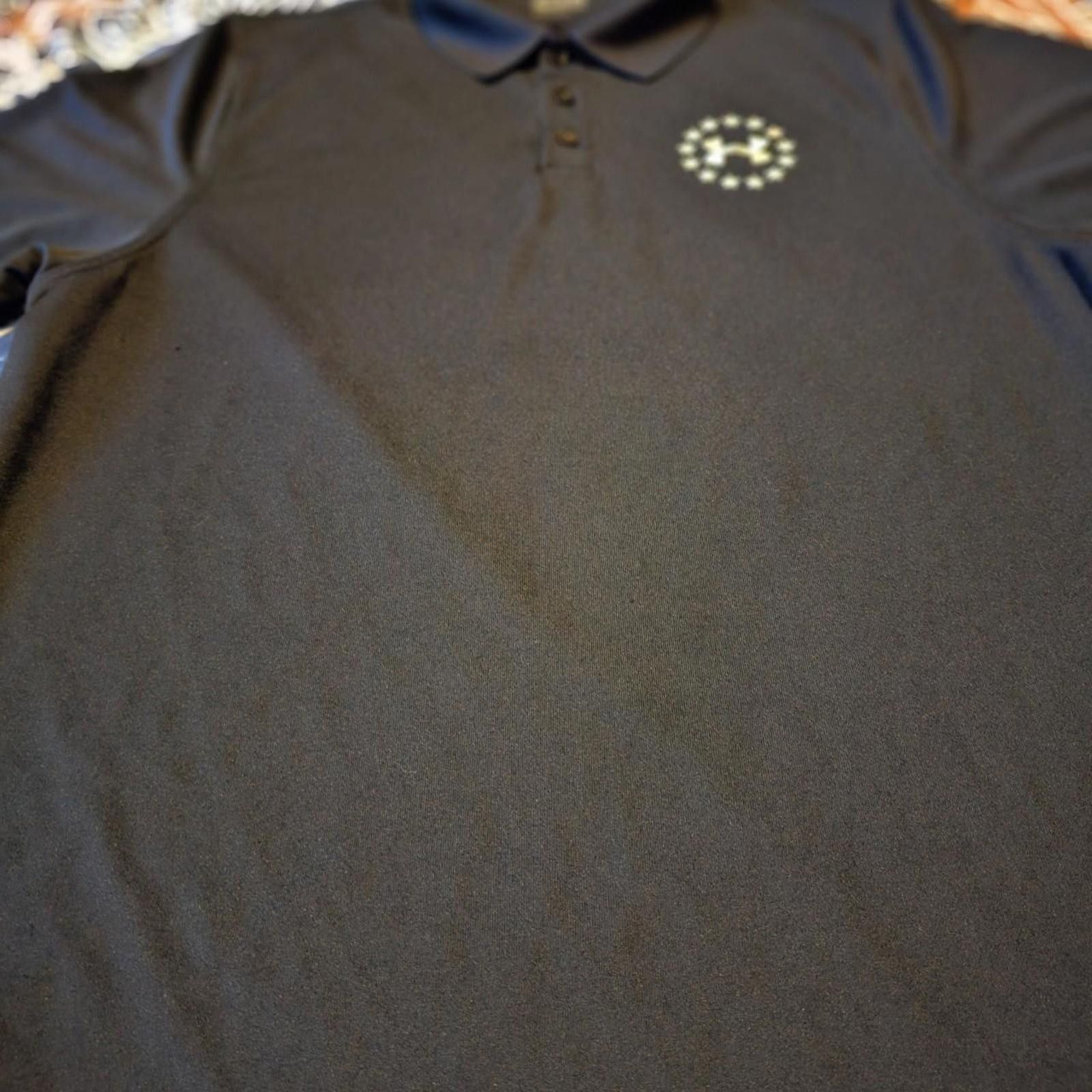 Under Armour Under Armour Men's Black and White Polo-shirt Size US XL / EU 56 / 4 - 4 Thumbnail