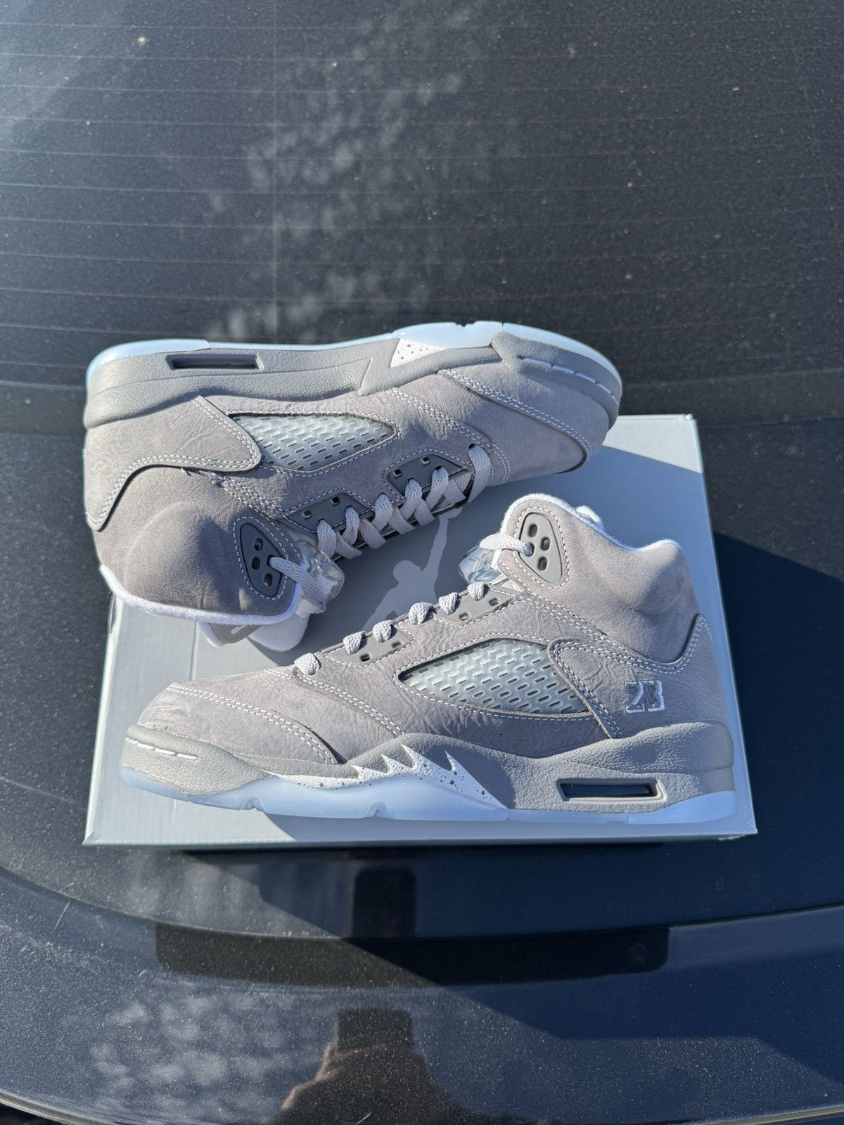 Jordan Brand Jordan 5 Retro Wolf Grey GS 5Y 2026 NEW FAST SHIPPING Size US 6.5 / IT 36.5 - 1 Thumbnail
