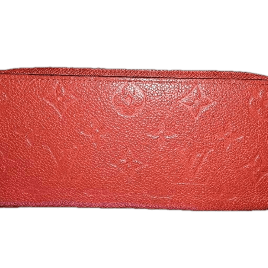 Louis Vuitton Monogram Red Zippy Size ONE SIZE - 1 Thumbnail