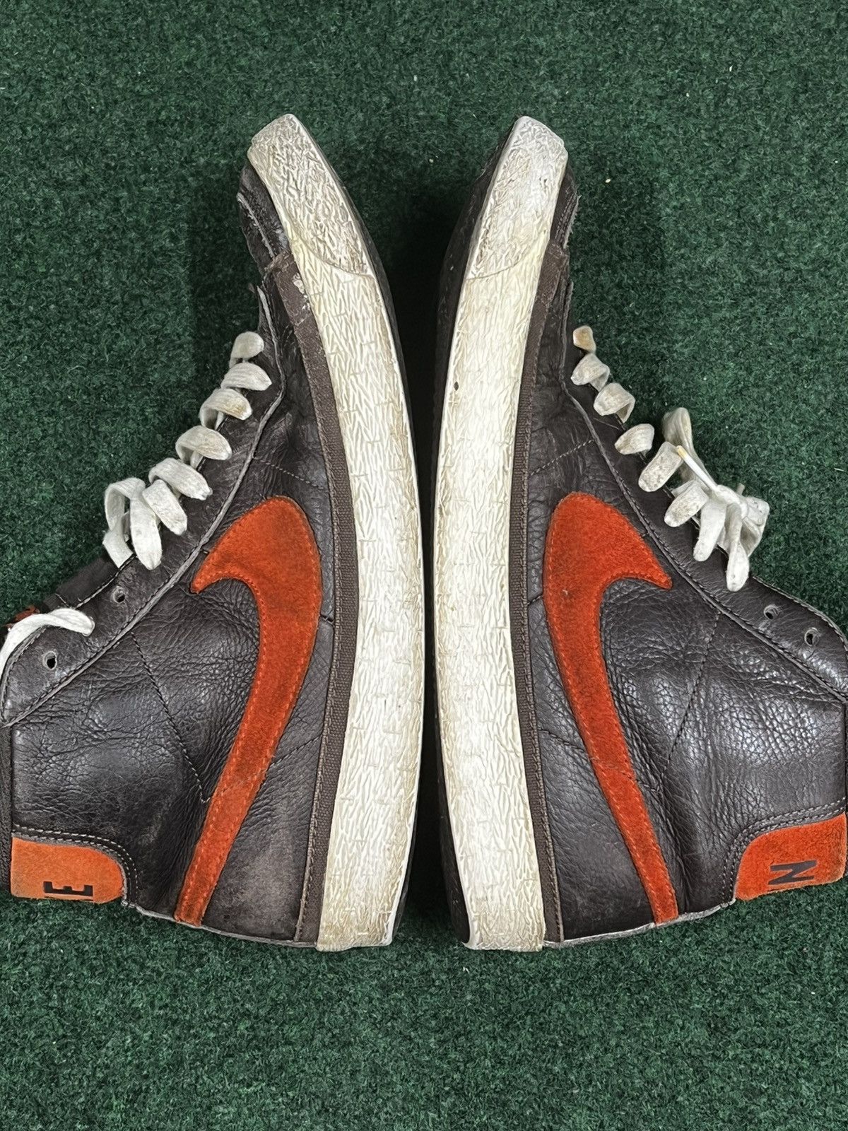 Nike Vintage Nike Blazer Mid 6.0 Premium Brown Leather Size US 10 / EU 43 - 3 Thumbnail