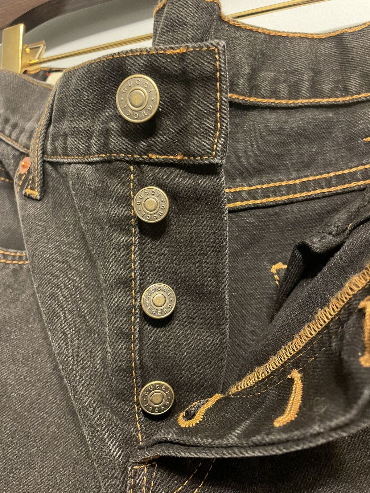 Gucci Gucci Embroidered Jeans Size US 32 / EU 48 - 4 Thumbnail