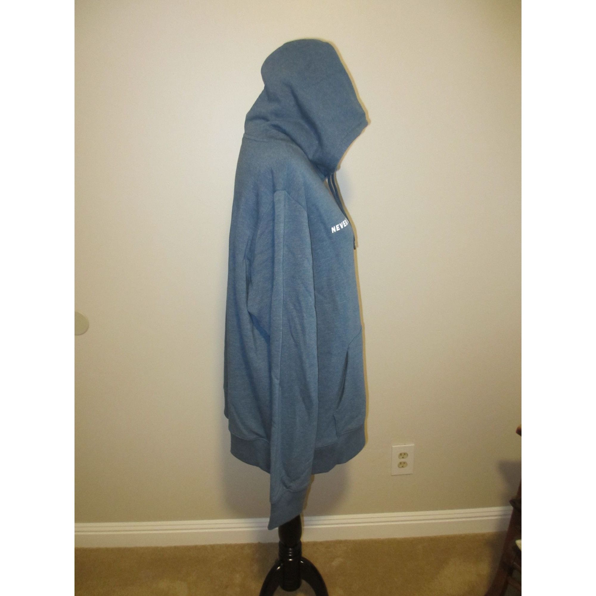 The North Face The North Face Mens Blue Pullover Hoodie With "Never Stop Ex Size US L / EU 52-54 / 3 - 4 Thumbnail