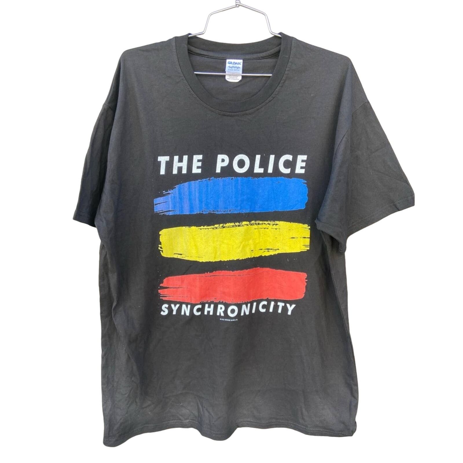 Gildan The Police Synchronicity Tour T Shirt Size US XL / EU 56 / 4 - 1 Thumbnail