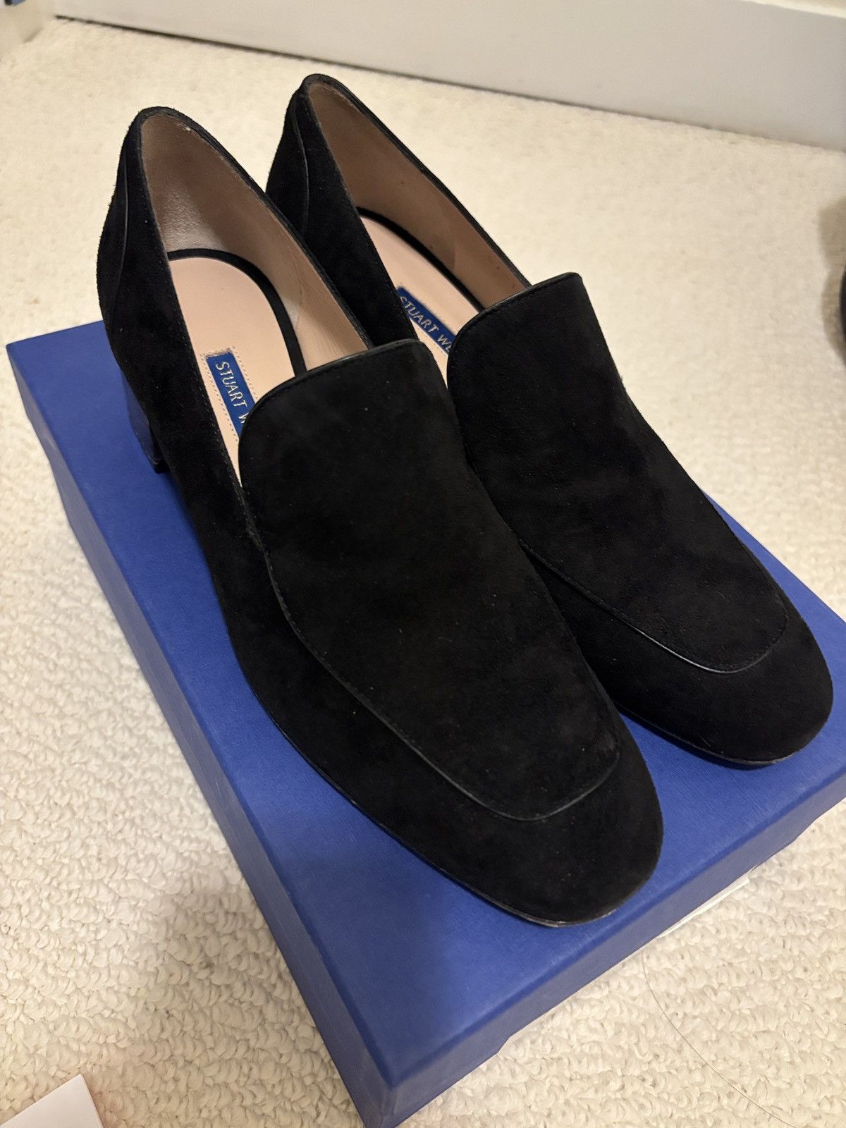 Stuart Weitzman Carmella suede shoes Size US 7 / IT 37 - 4 Thumbnail