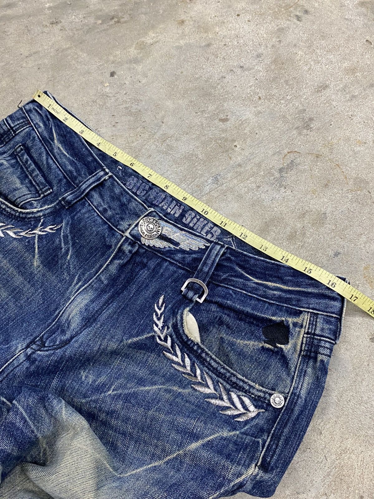 Japanese Brand × Le Grande Bleu (L.G.B.) 💥Bindding Offer💥 Rare Big train x takahashi wash jeans Size US 33 - 10 Thumbnail