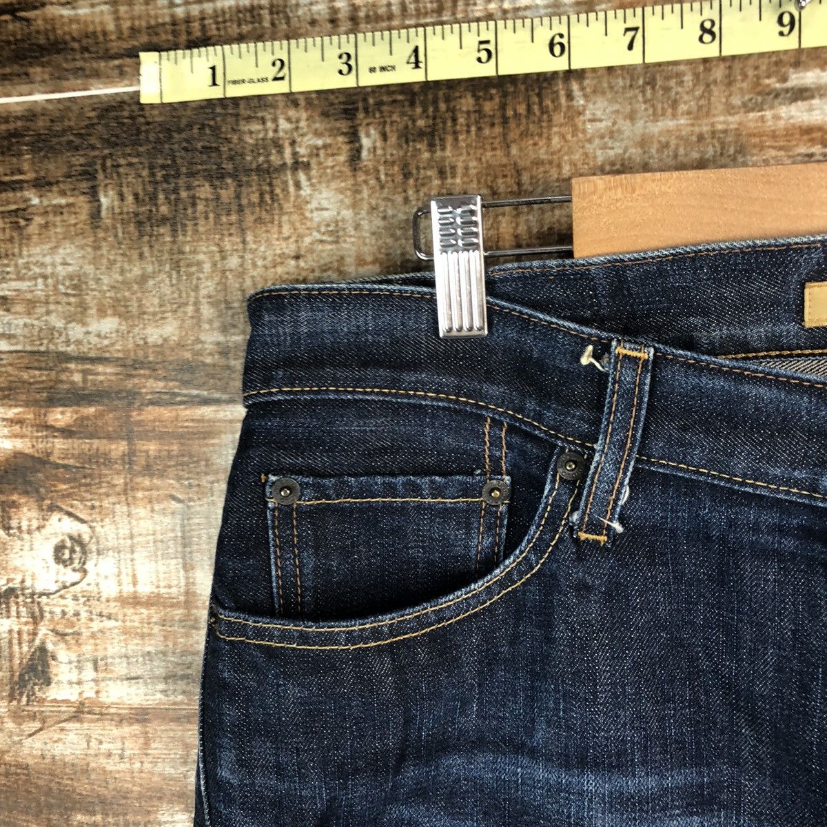 Japanese Brand Uniqlo Blue vintage Denim Pants #A1412 Size US 34 / EU 50 - 7 Thumbnail