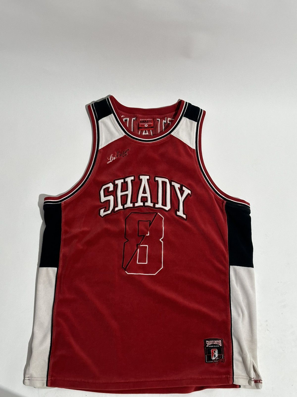 Eminem × Shady Ltd × Vintage Vintage Shady Limited Velour Jersey