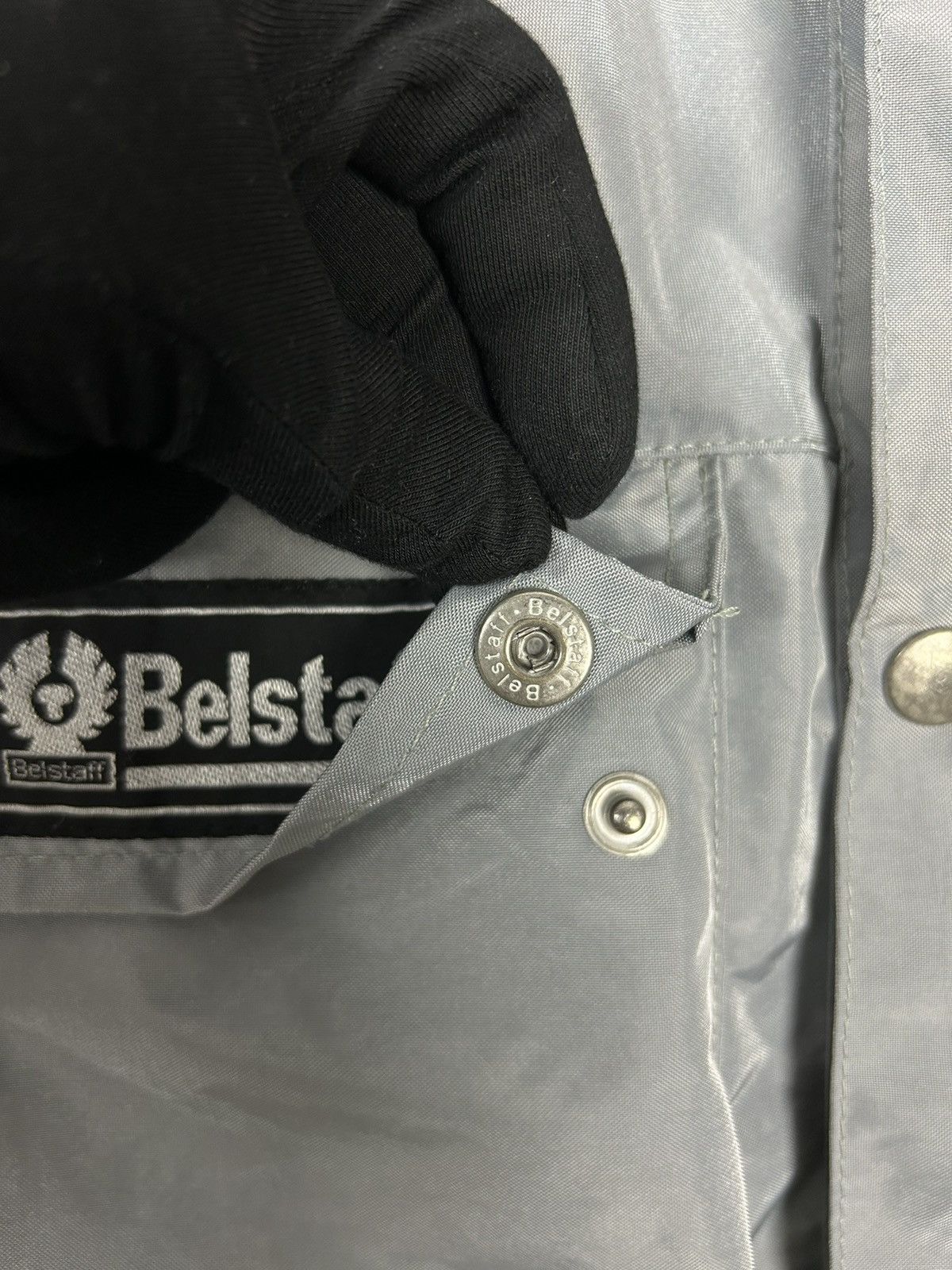 Belstaff × Vintage BELSTAFF Roadmaster Nylon Biker Belted Jacket Vintage Size US L / EU 52-54 / 3 - 8 Thumbnail