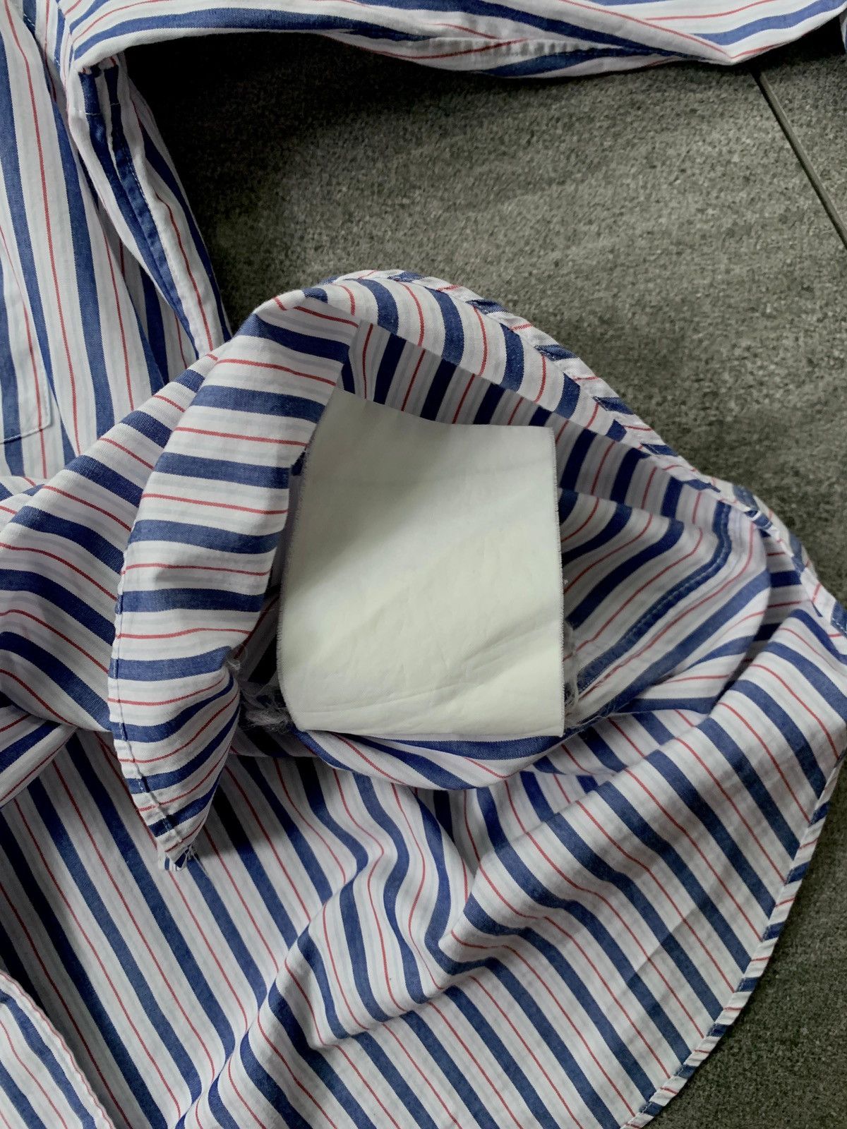 Comme des Garcons Homme FREE TAX! CDGH Striped Longsleeve Shirts Size US S / EU 44-46 / 1 - 8 Thumbnail