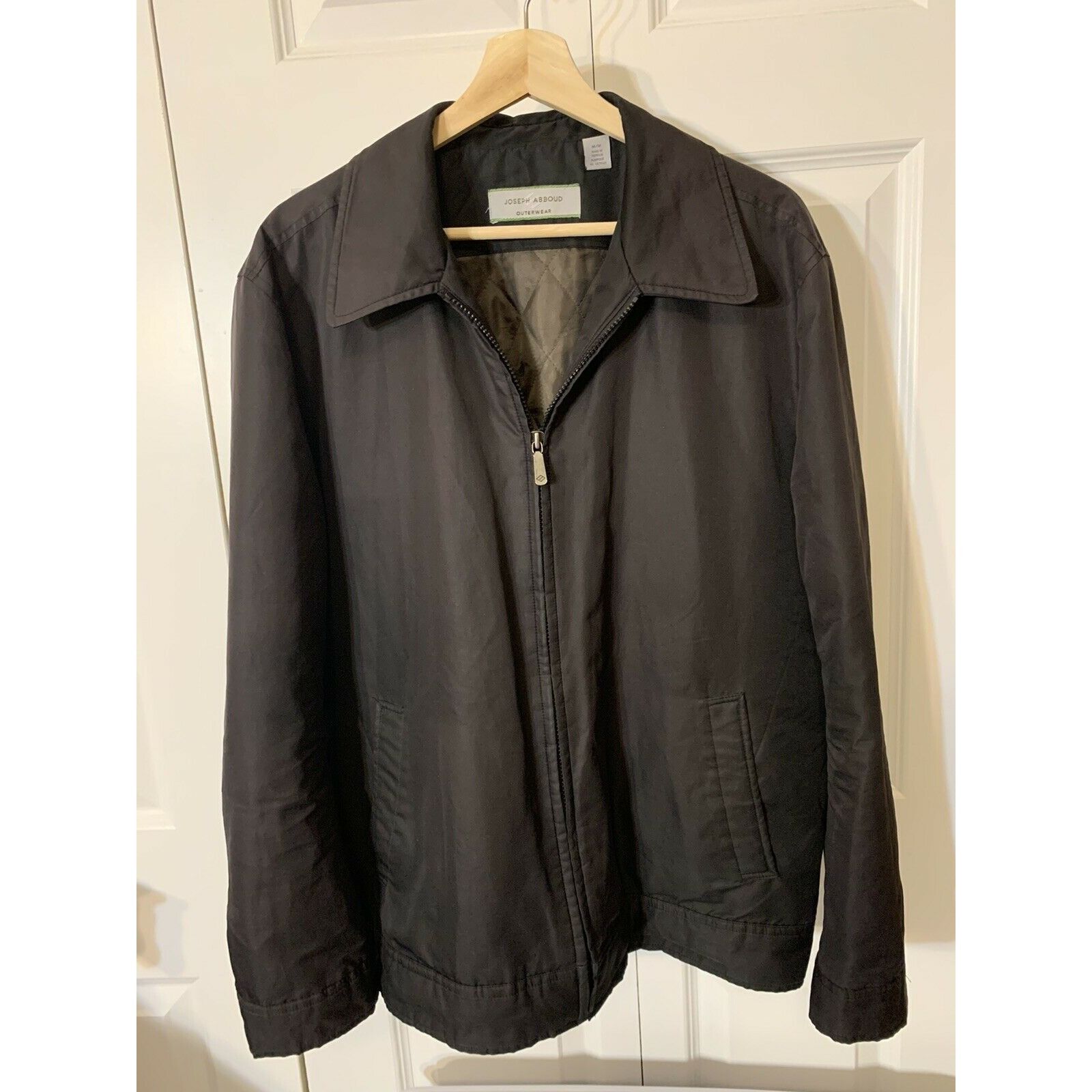 Joseph Abboud Joseph Abboud Outerwear Men’s Sz M Black Full-Zip Jacket Win Size US M / EU 48-50 / 2 - 4 Thumbnail