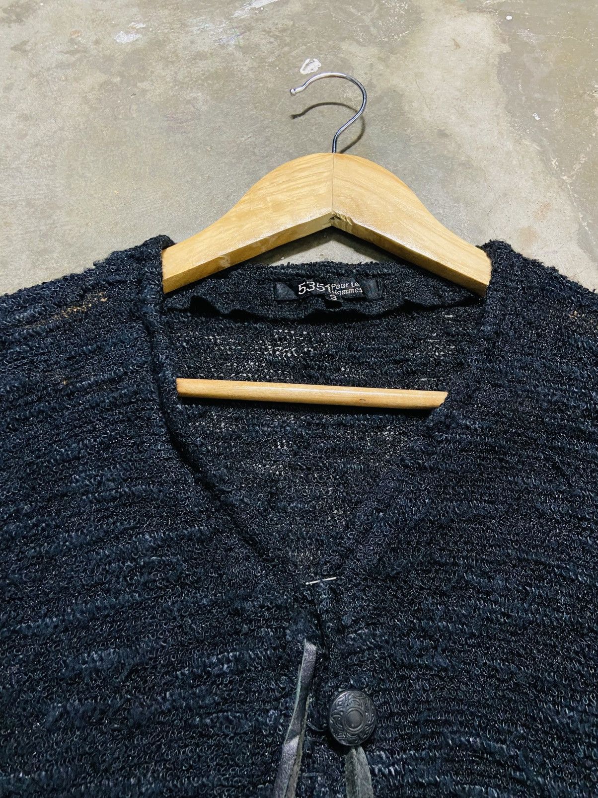 5351 POUR LES HOMMES 5351 Pour Les Hommes Mesh Knit Shirt-Archival Japan Fashion Size US M / EU 48-50 / 2 - 8 Thumbnail