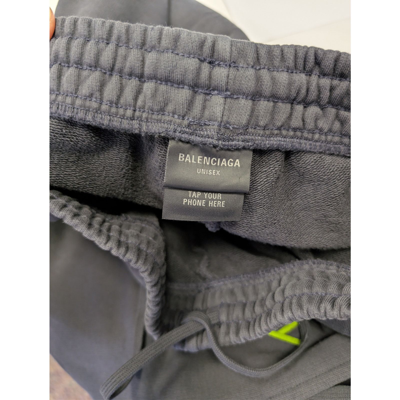 Balenciaga × eBay o1rshd1 Baggy Sweatpants in Wash Black Size US 26 / EU 42 - 15 Thumbnail