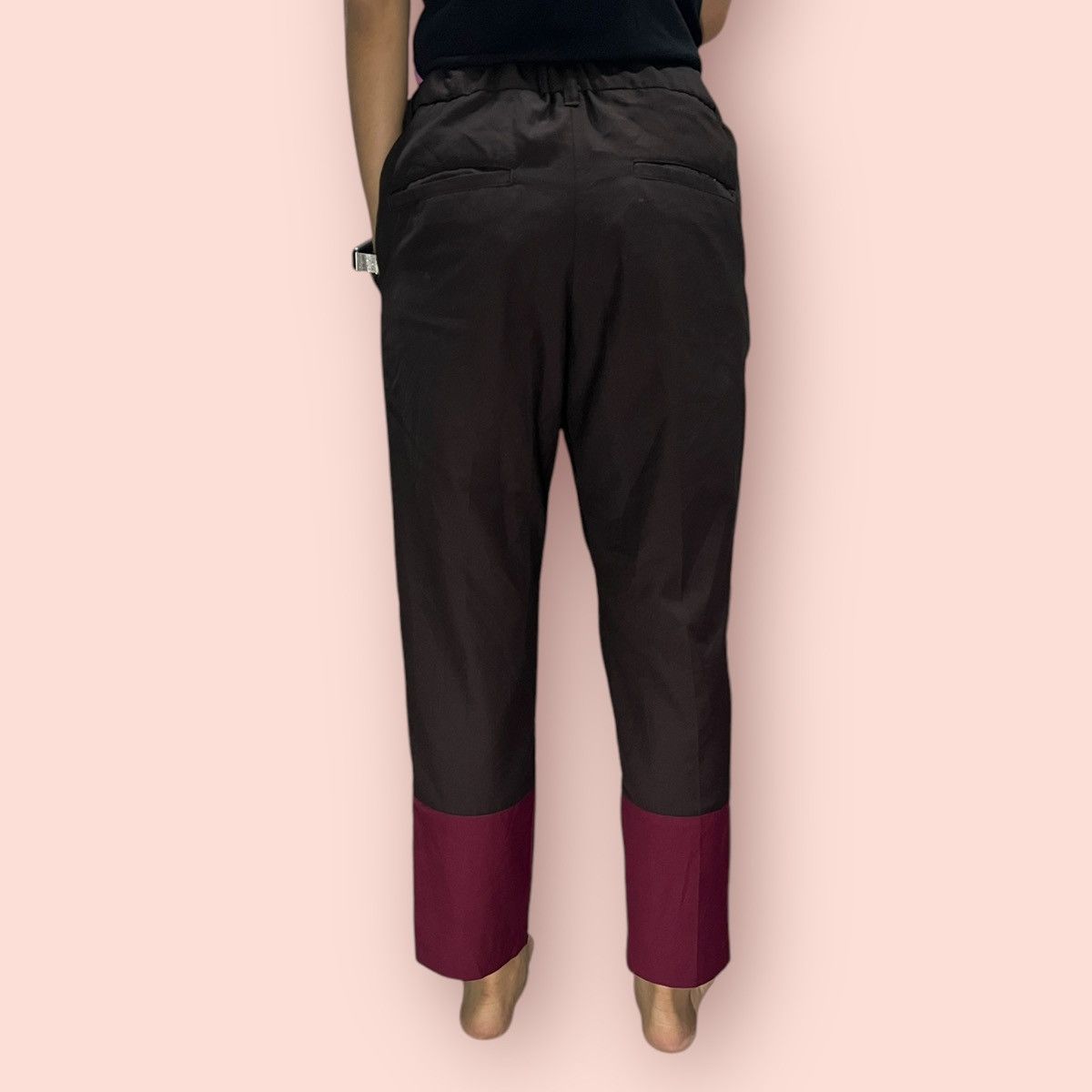 Frapbois × Issey Miyake × Japanese Brand VINTAGE FRAPBOIS HALF JAPAN ANKLE PANTS (1 size) Size 30" / US 8 / IT 44 - 6 Thumbnail
