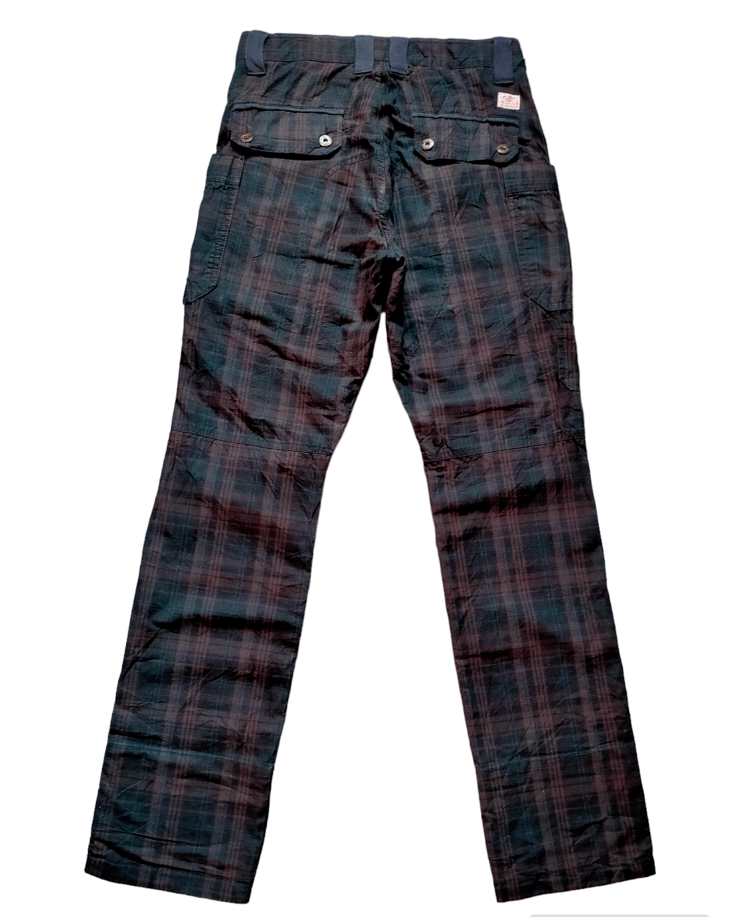 Hysteric Glamour Made in japan Back Number Tactical Multipocket Plaid Pants Size US 30 / EU 46 - 2 Thumbnail