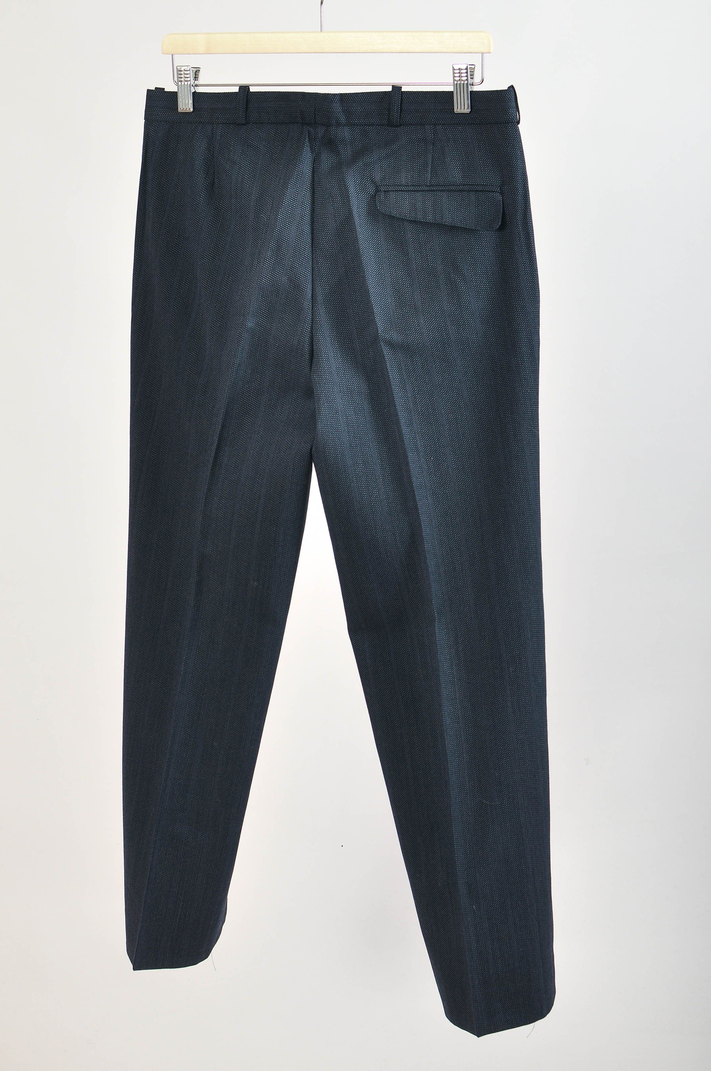 Other Navy striped three parts suit Size 40R - 3 Thumbnail