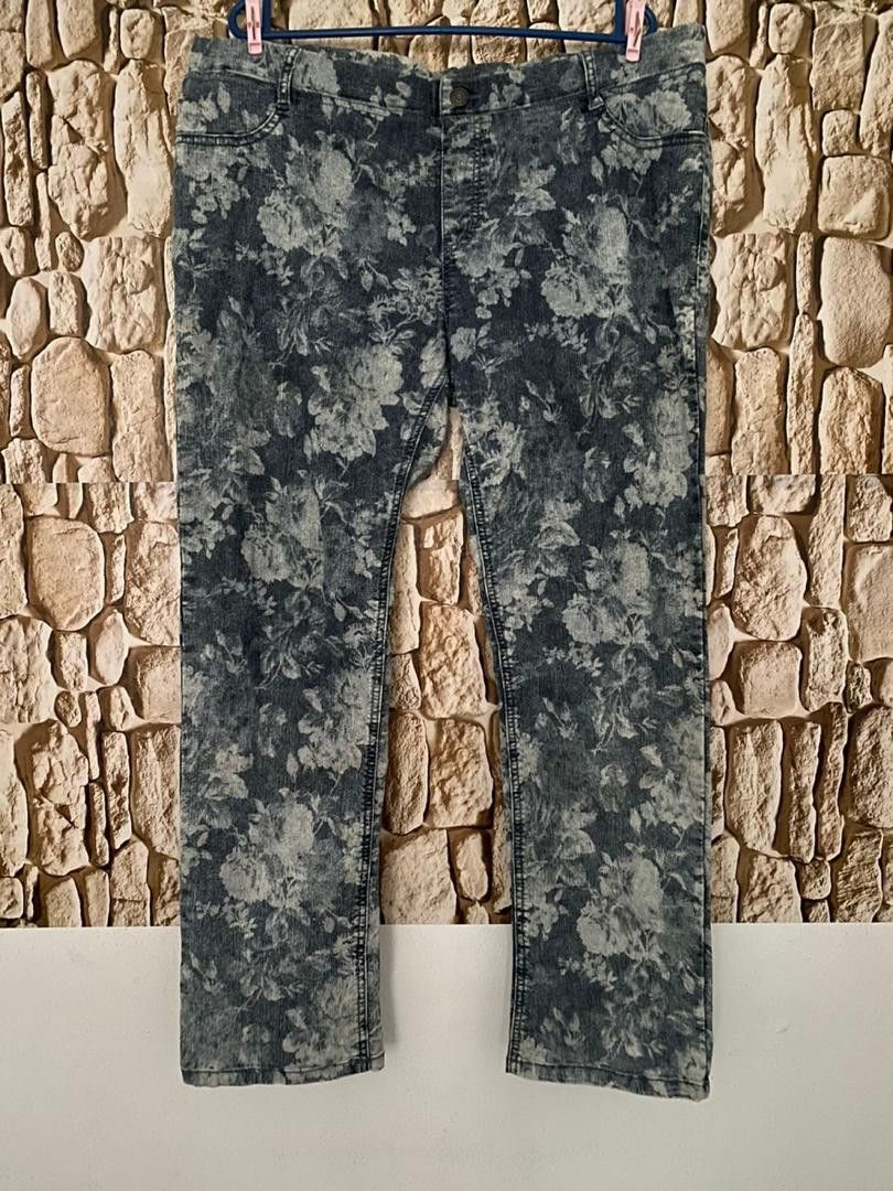 Japanese Brand × Vintage Vintage Playchess Floral Strechable Trouser Size US 38 / EU 54 - 1 Thumbnail