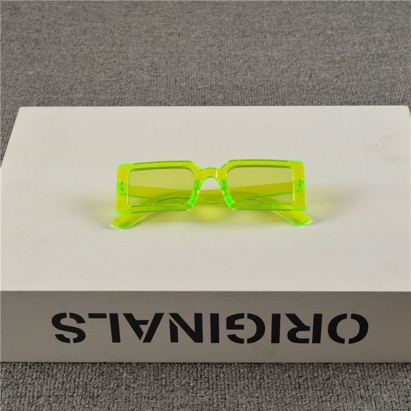 VIBE Hip-hop Street ins style custom avant-garde sunglasses Size ONE SIZE - 5 Thumbnail