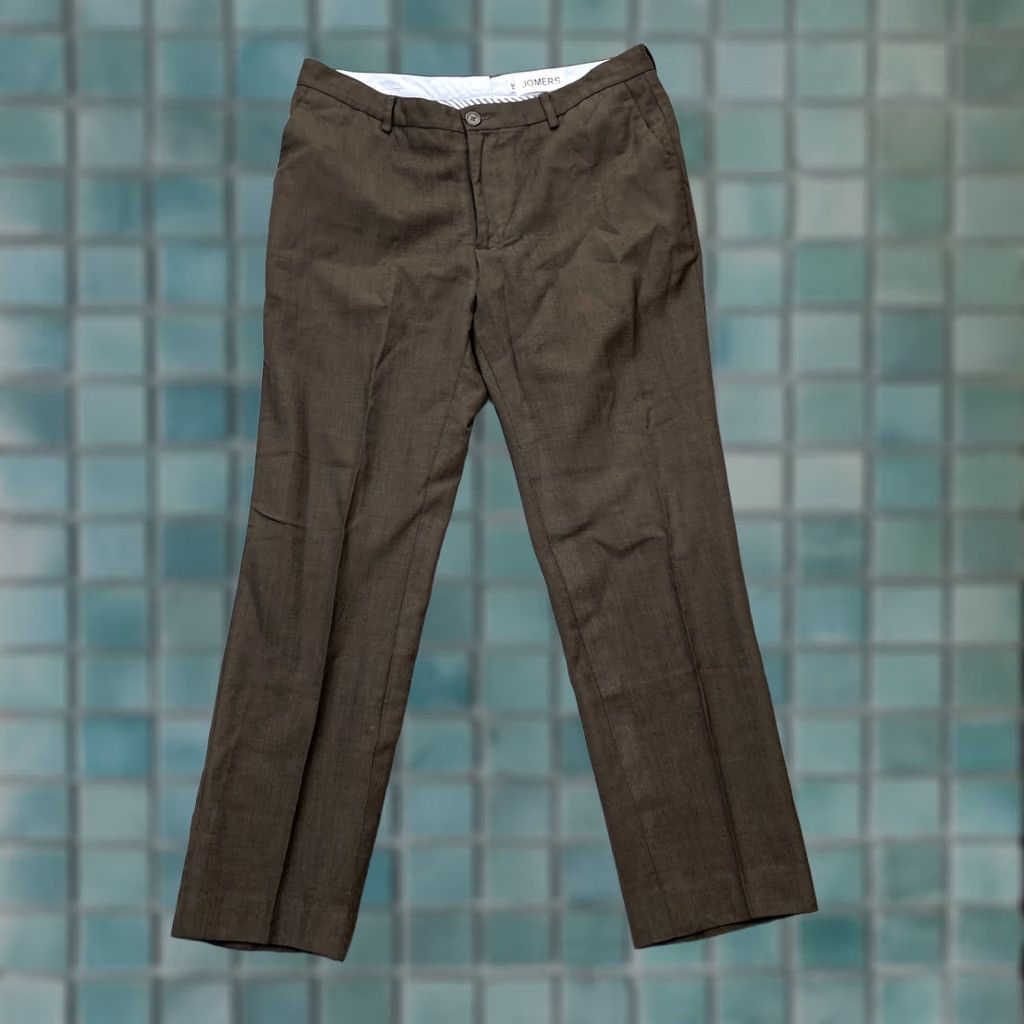 Vintage Jomers Pants Mens 34 Brown Chino Wool Straight Leg Golf Resort Wear Performance Shirt? Size US 34 / EU 50 - 1 Thumbnail