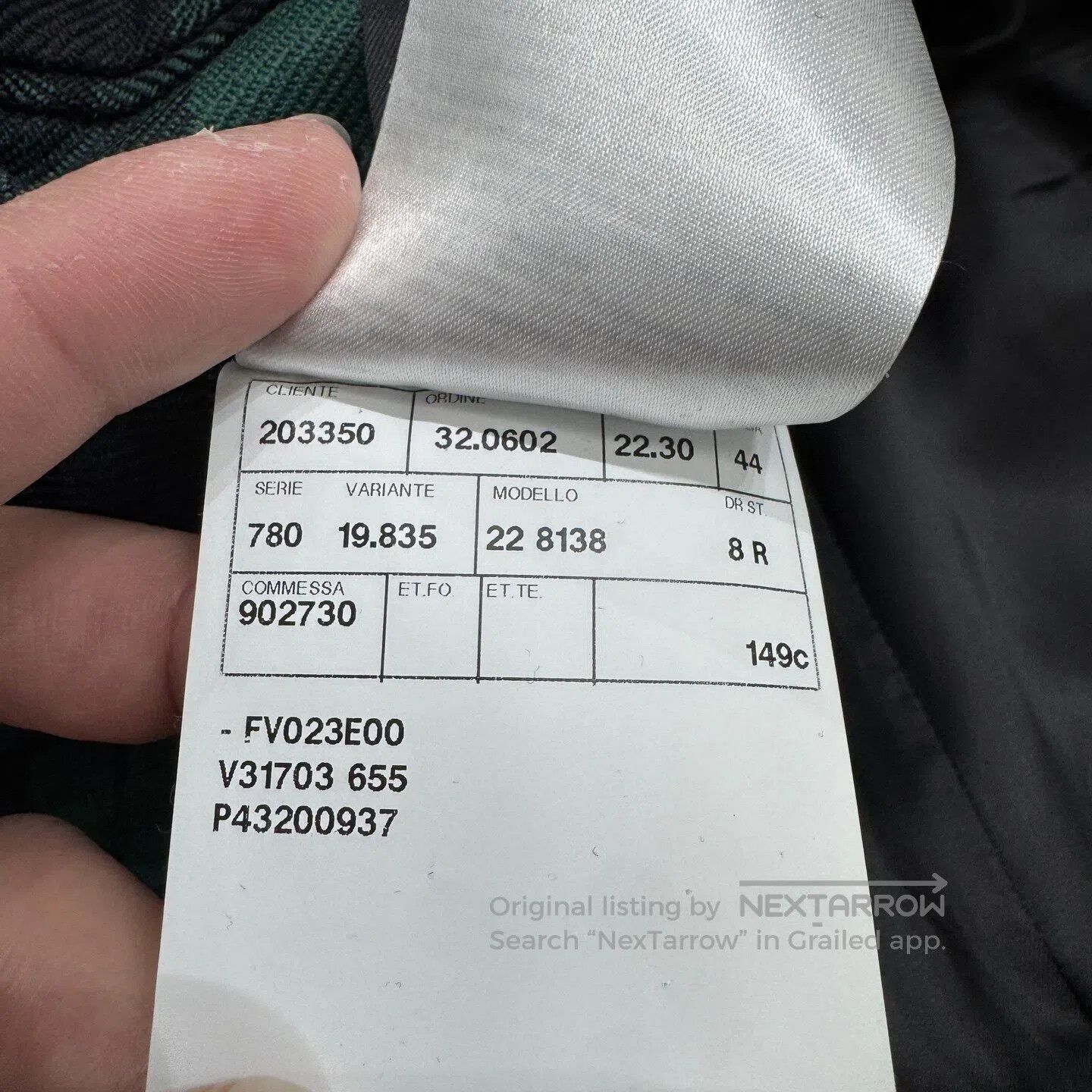 Valentino Valentino Checkered wool suit jacket| Size 44R - 5 Thumbnail
