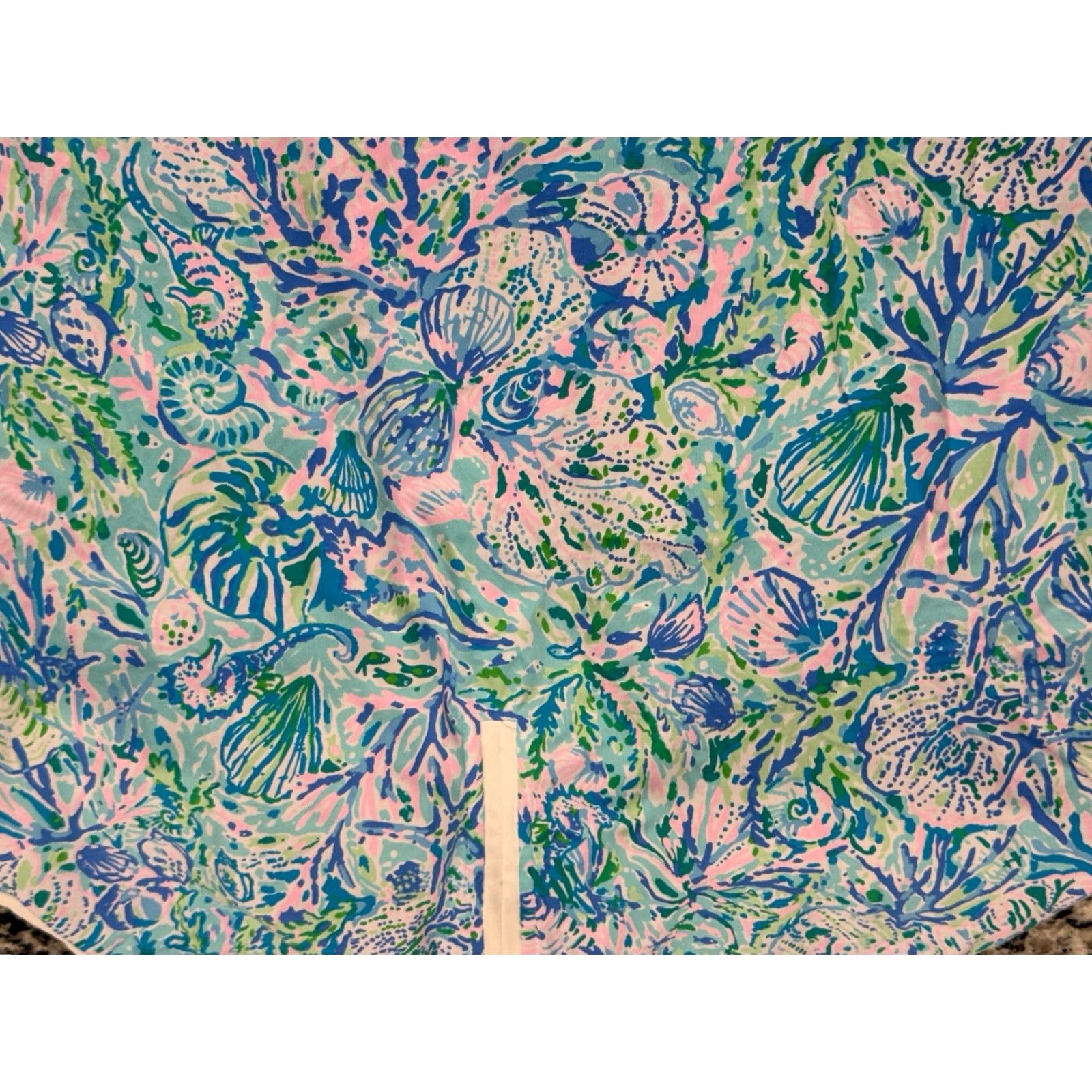 Lilly Pulitzer Lilly Pulitzer Tank Top Canna Bra Surf Blue XL UPF 50+ Multicolor Womens Sleeveless Activewear Shirt Size XL / US 12-14 / IT 48-50 - 2 Thumbnail