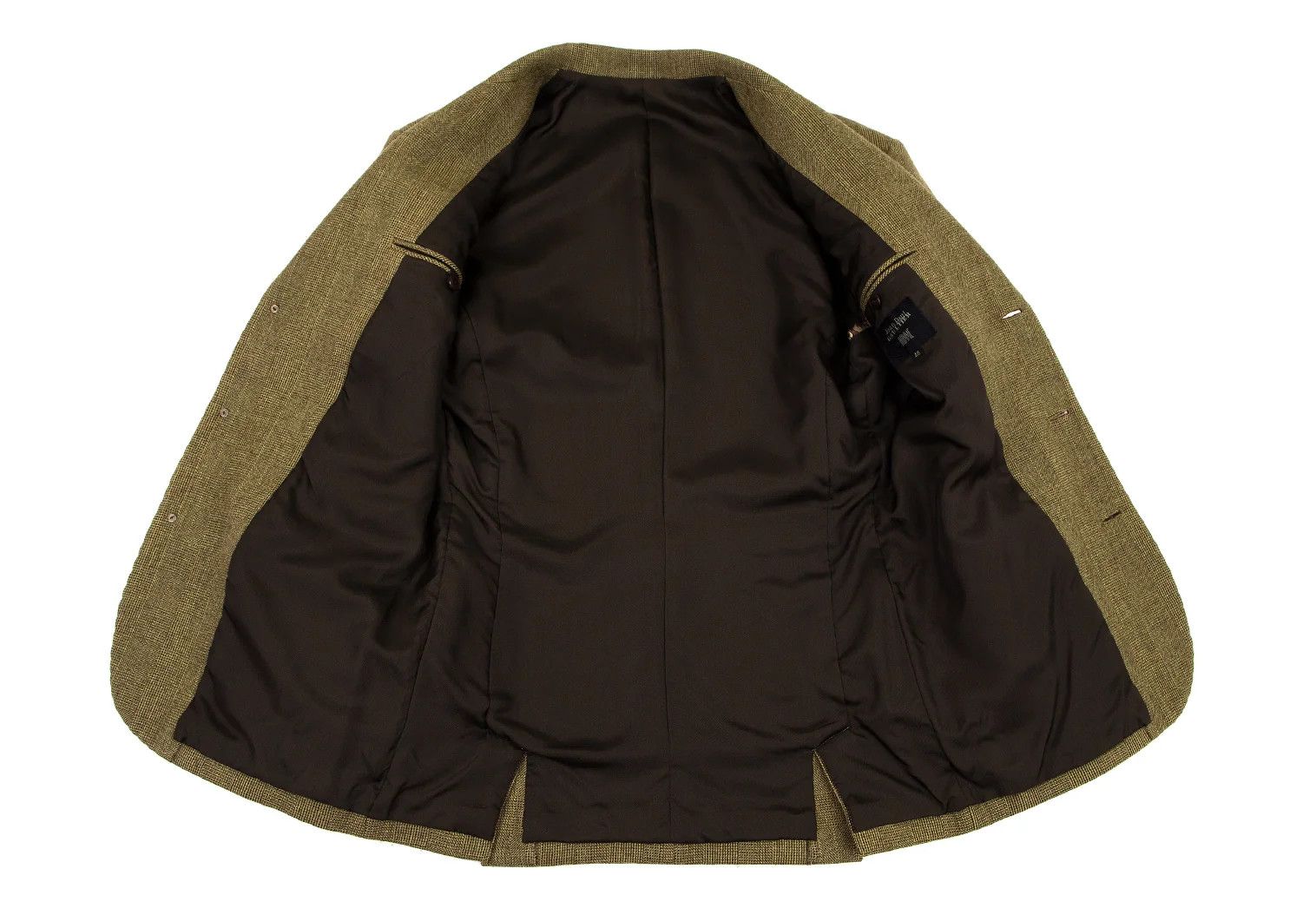 Jean Paul Gaultier Wool-Poly Check Patch Pocket Jacket in Brown Size 48 Size US M / EU 48-50 / 2 - 11 Thumbnail