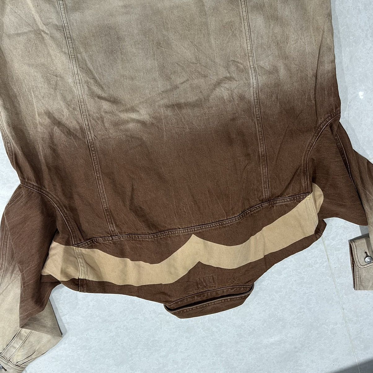 Evisu EVISU GRADIENT SPRAY DYE DAICOCK JACKET Size US XXL / EU 58 / 5 - 7 Thumbnail