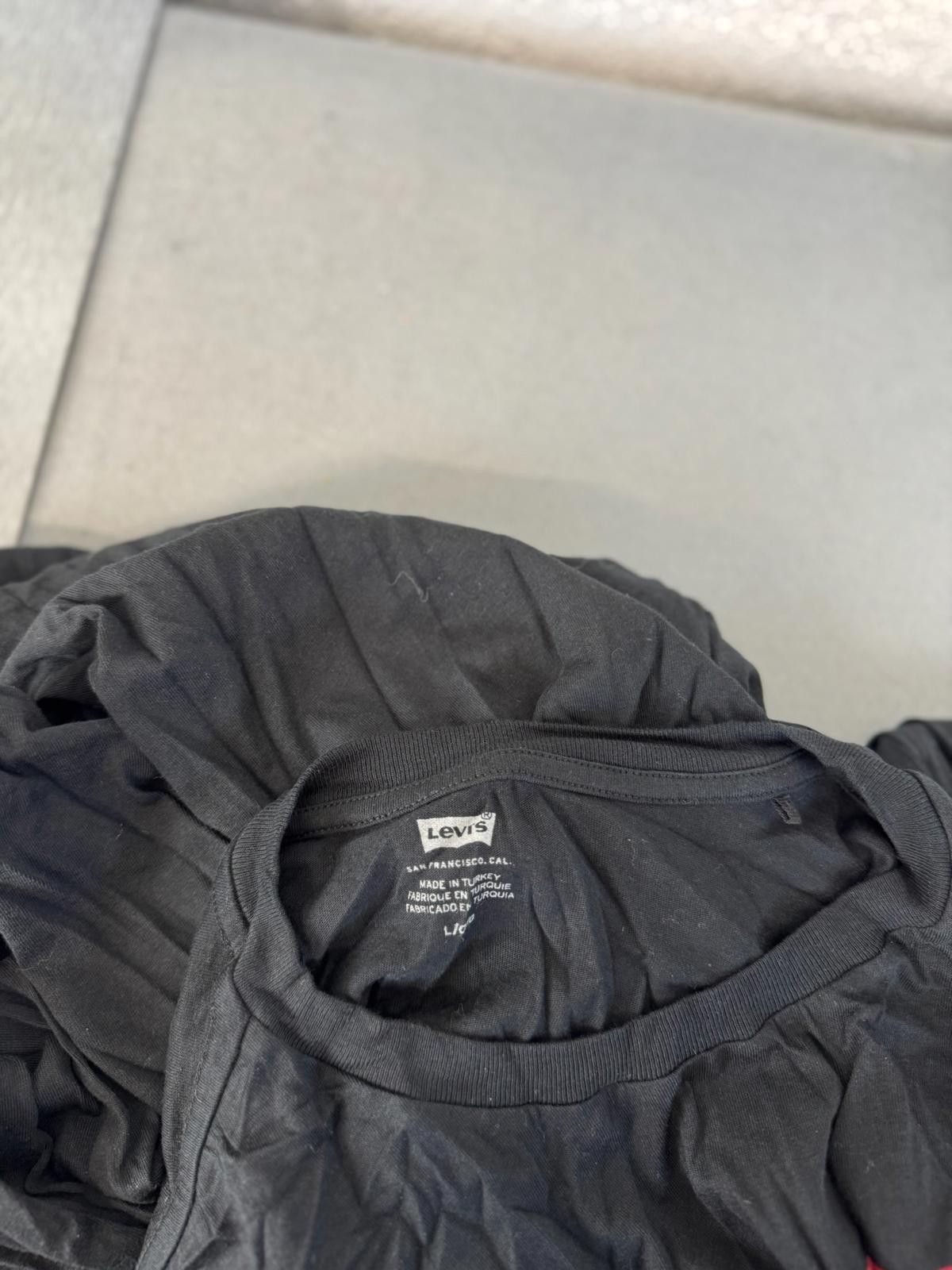 Levi's Levi's Men's Long Sleeve Black T-Shirt with Logo Size L Size US L / EU 52-54 / 3 - 4 Thumbnail