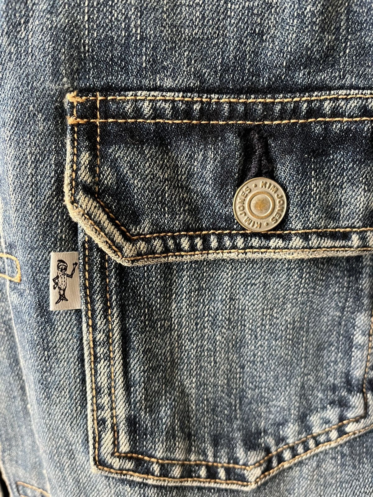 Kim Jones Kim Jones GU Denim Jacket Size XS / US 0-2 / IT 36-38 - 6 Thumbnail