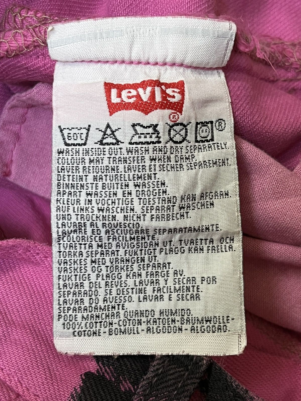 Levi's VINTAGE 90s LEVI’S 501 CUSTOM PRISONER INSPIRED ROBINS JEANS Size US 29 - 18 Thumbnail