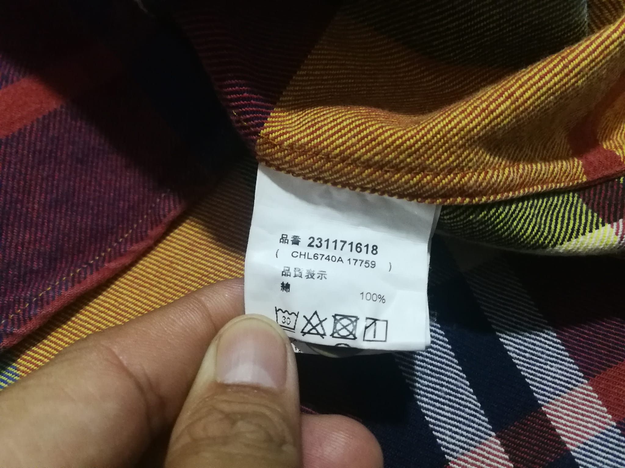 Designer Canclini X SERGE BLANCO Sur chemise rugby flannel L Size US M / EU 48-50 / 2 - 6 Thumbnail