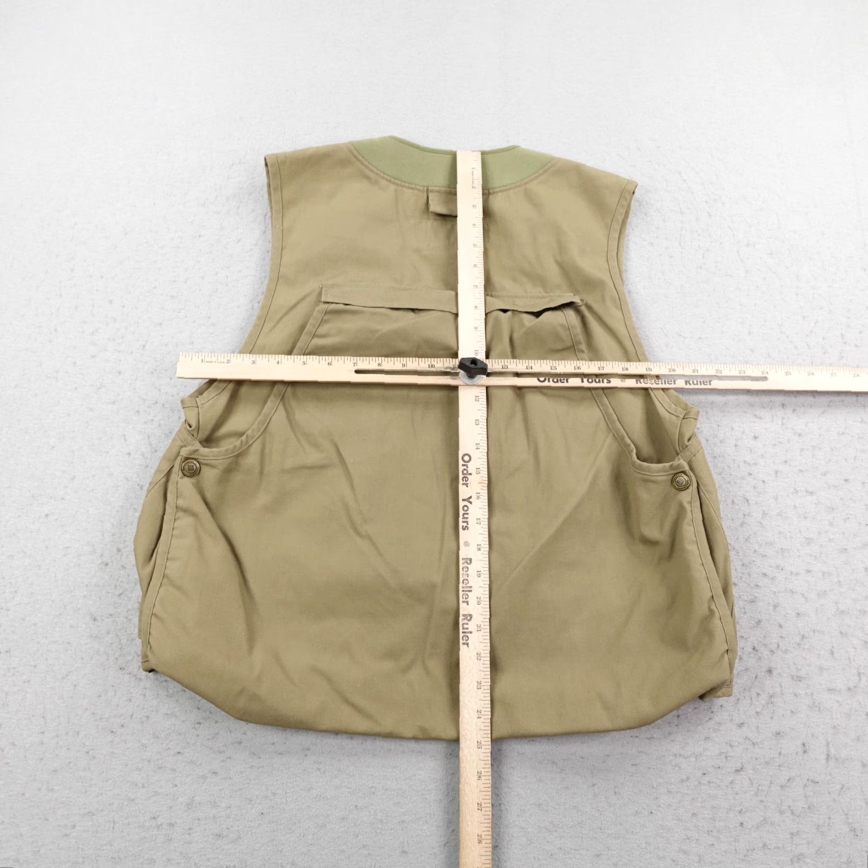Vintage VINTAGE Columbia Vest Mens M Beige Tan Full Zip Pockets Hunting Outdoor Quilted - Mens Size US M / EU 48-50 / 2 - 4 Thumbnail