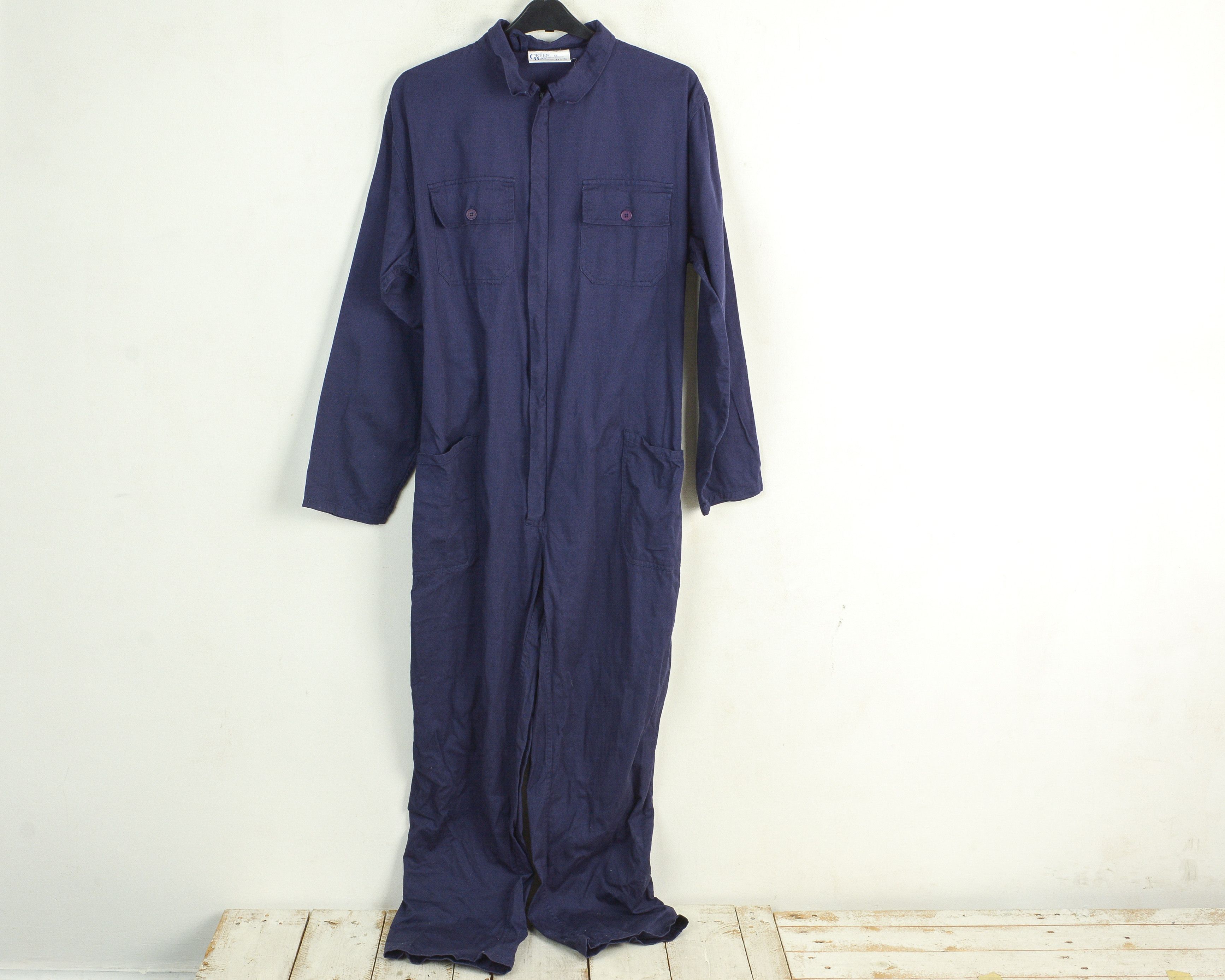 Other Green Bay Sanfor Mens 2XL Jumpsuit Boilersuit EU 56 Coverall Size US 40 / EU 56 - 2 Thumbnail