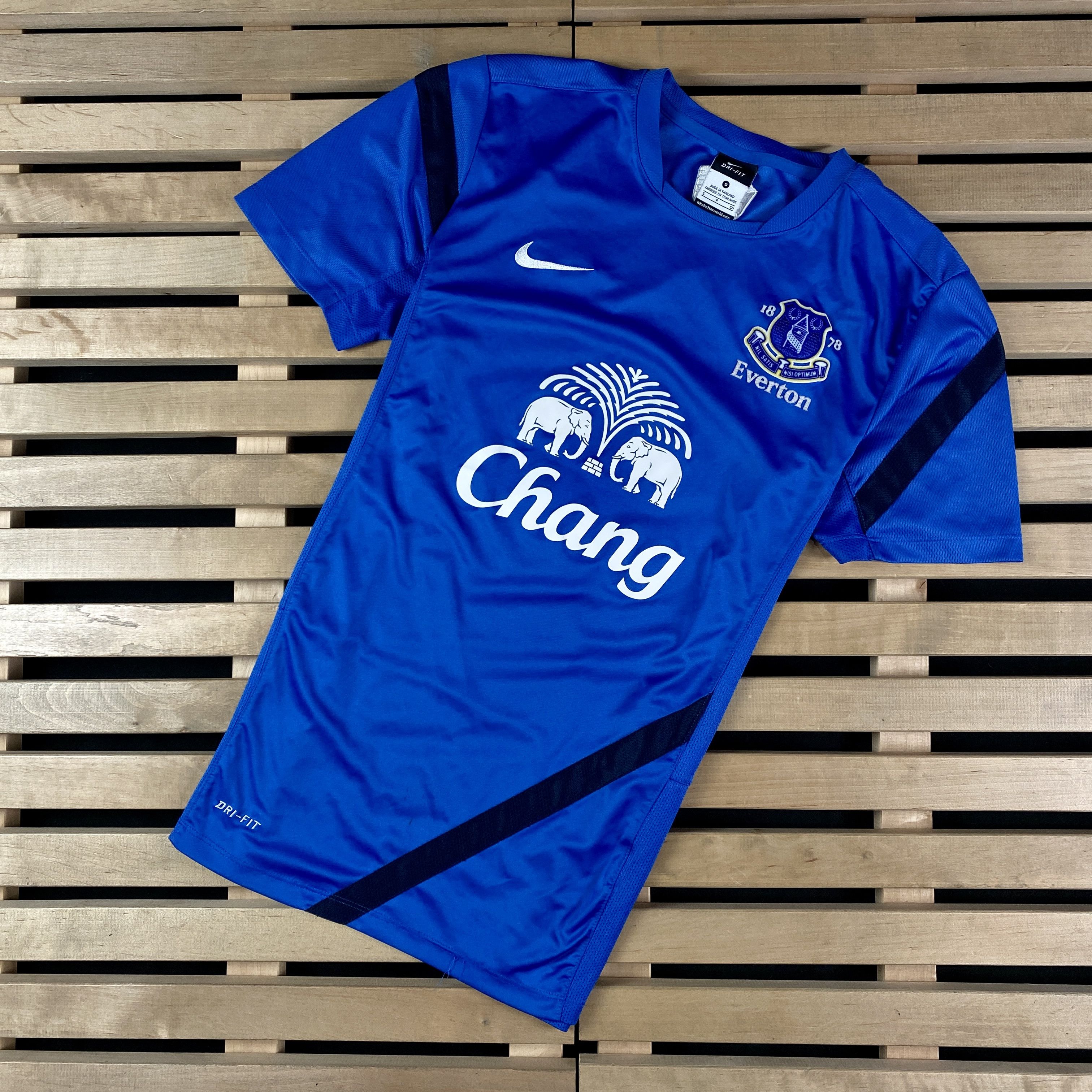 Nike Mens T-Shirt Jersey Nike Everton Size S Blue Size US S / EU 44-46 / 1 - 1 Thumbnail