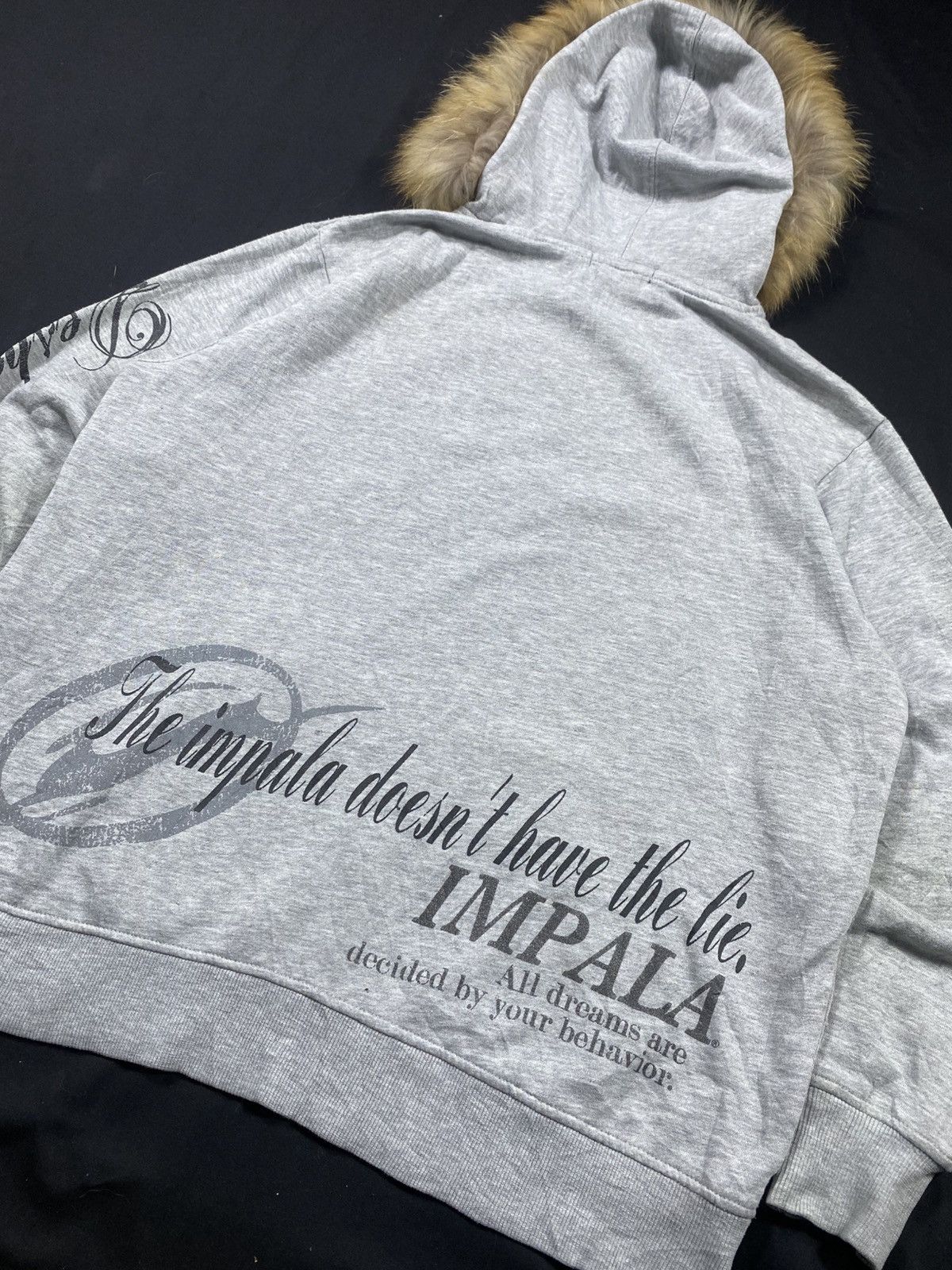 If Six Was Nine Japanese Impala Fur Hoodie Poem gothic Lgb ifsix style Size US L / EU 52-54 / 3 - 4 Thumbnail