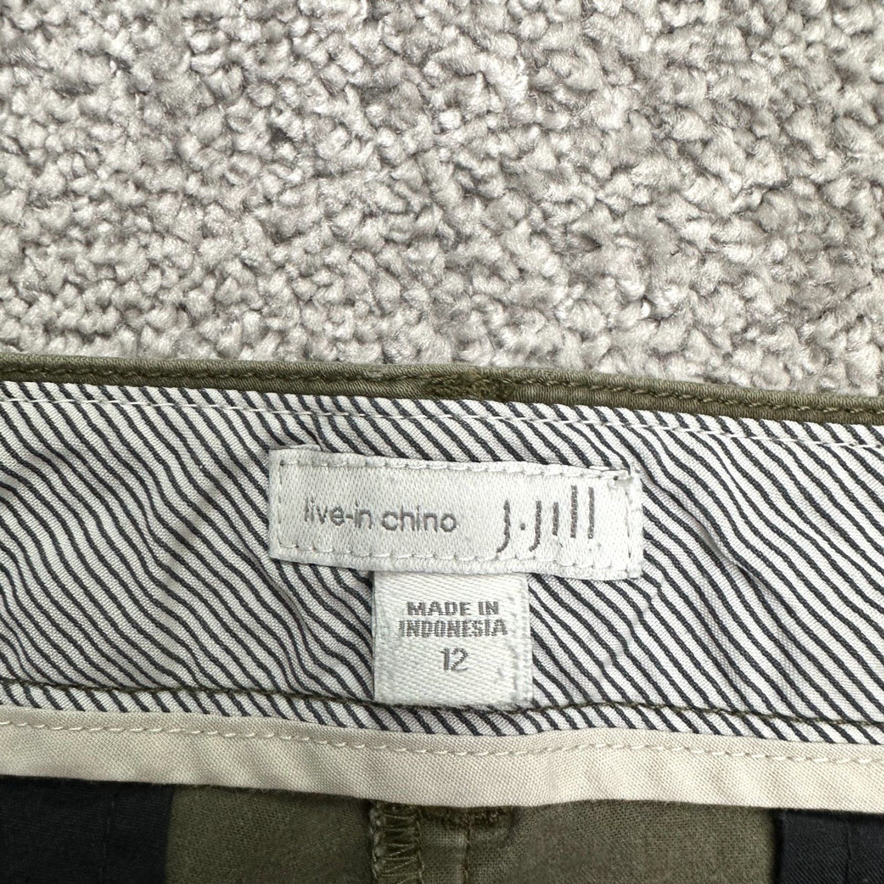 J. Jill J. Jill Live In Chino Pants Womens 12 Green Straight Leg Mid Rise Cotton 34x26.5 Vintage No Mens Womens Size 34" / US 12 / IT 48 - 7 Thumbnail