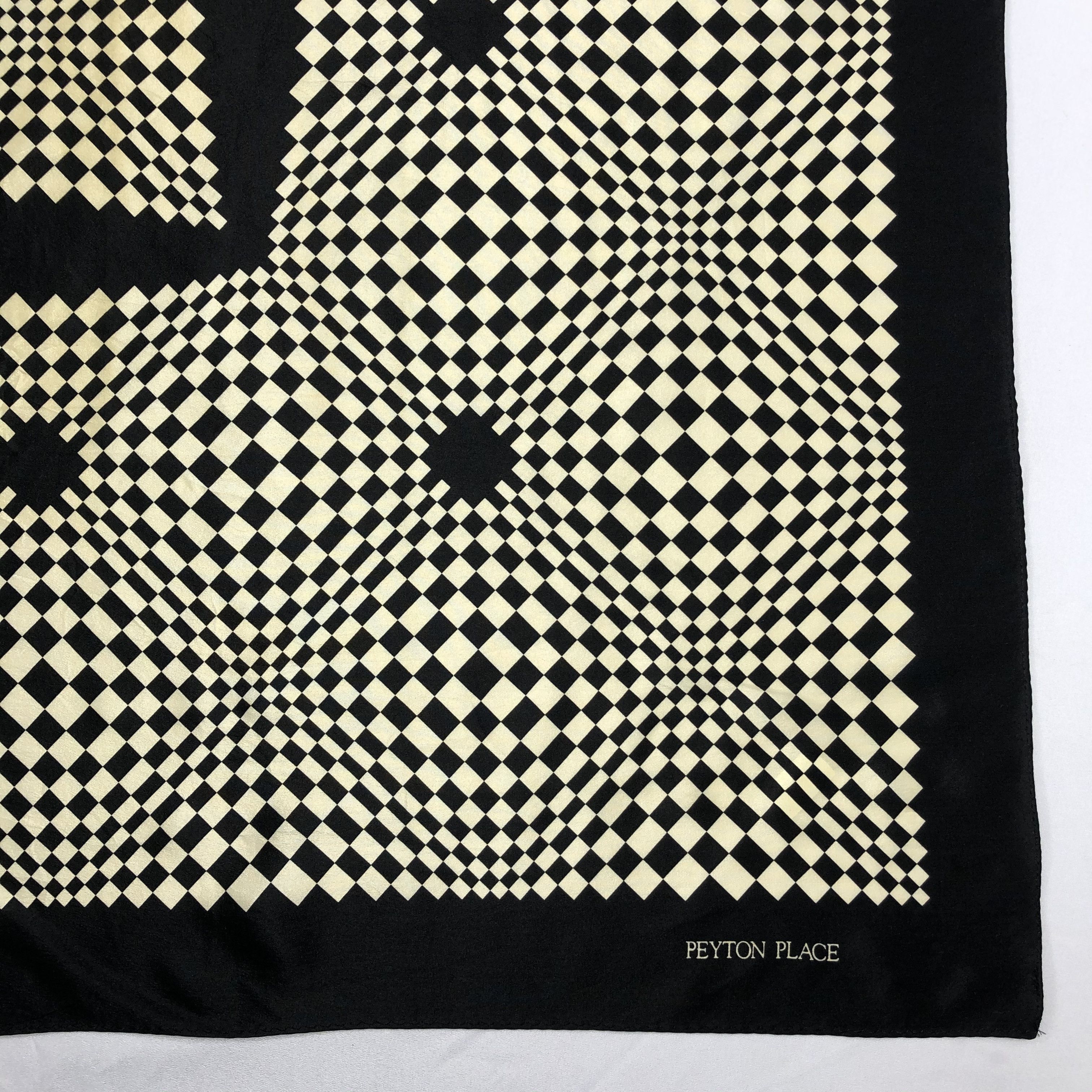 Vintage Vintage Peyton Place Silk Scarf Size ONE SIZE - 4 Thumbnail