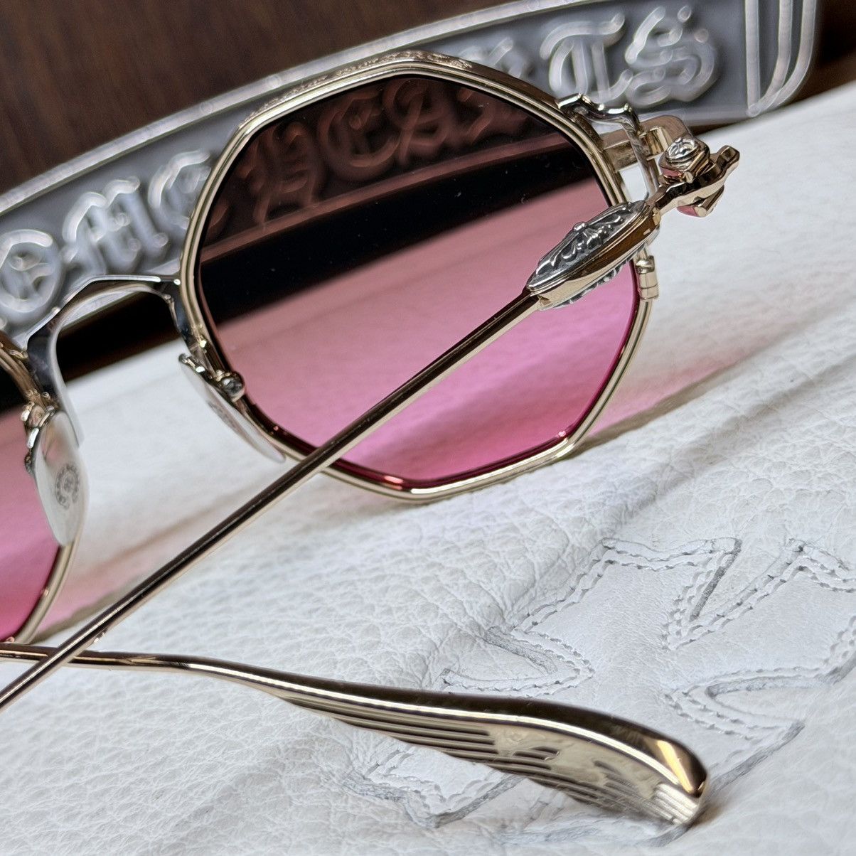 Chrome Hearts Chrome Hearts TIGGIES 1/1 Sunglasses Size ONE SIZE - 13 Thumbnail