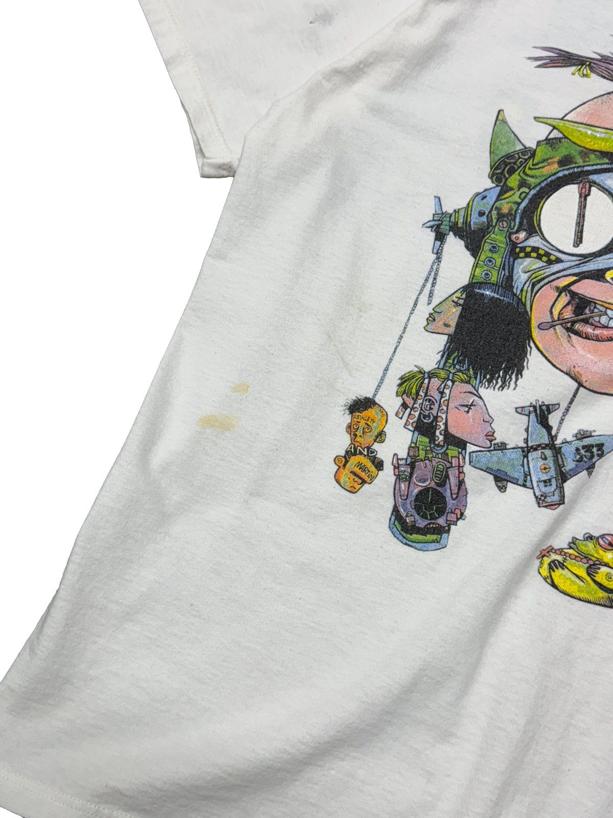 Designer × Vintage 1995 Tank Girl “Bollocks To This” Comic Art T-Shirt Size US L / EU 52-54 / 3 - 6 Thumbnail