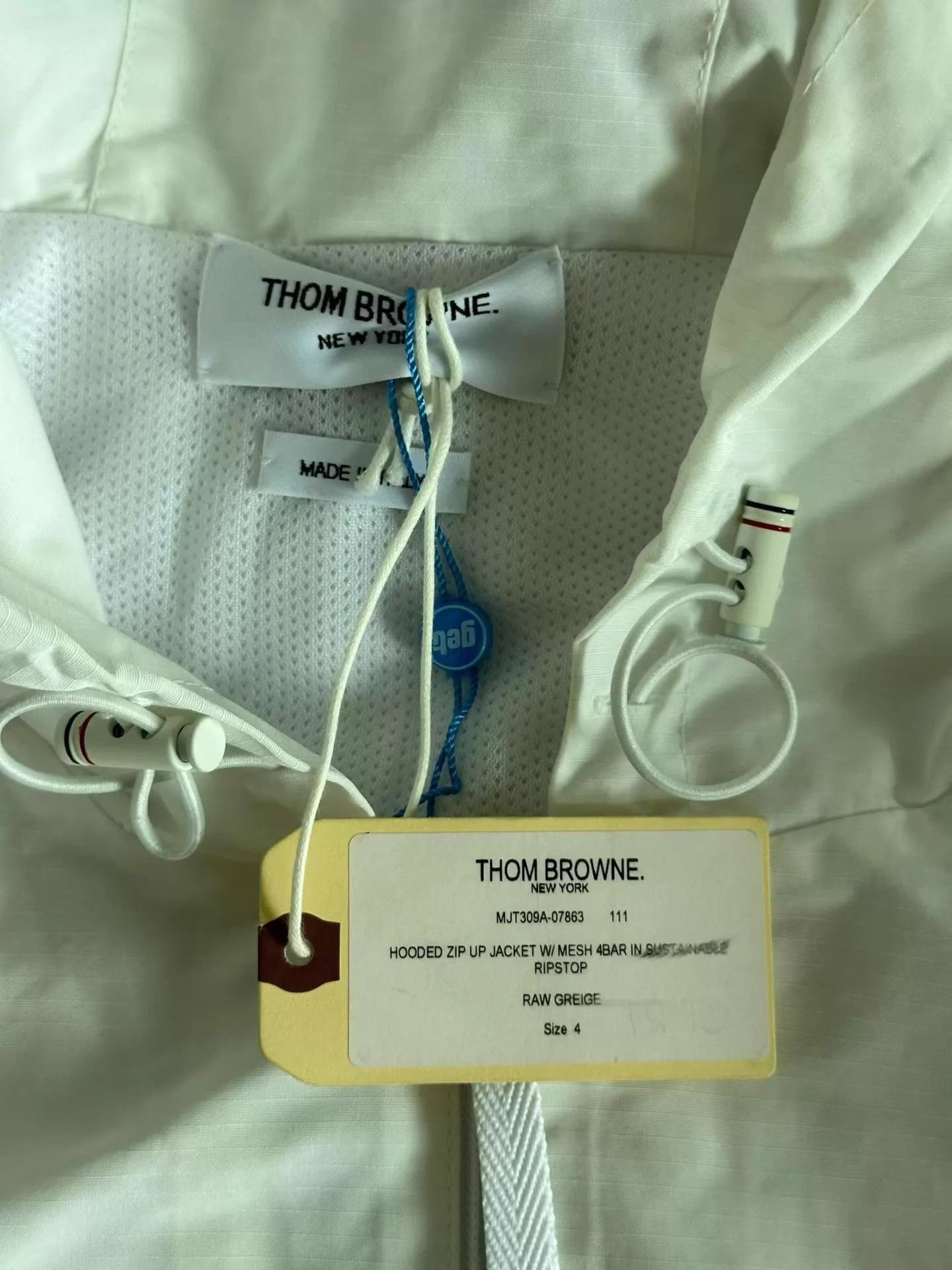 Thom Browne Thom Browne Shell Jacket Size 4 NWT Size US XL / EU 56 / 4 - 4 Thumbnail