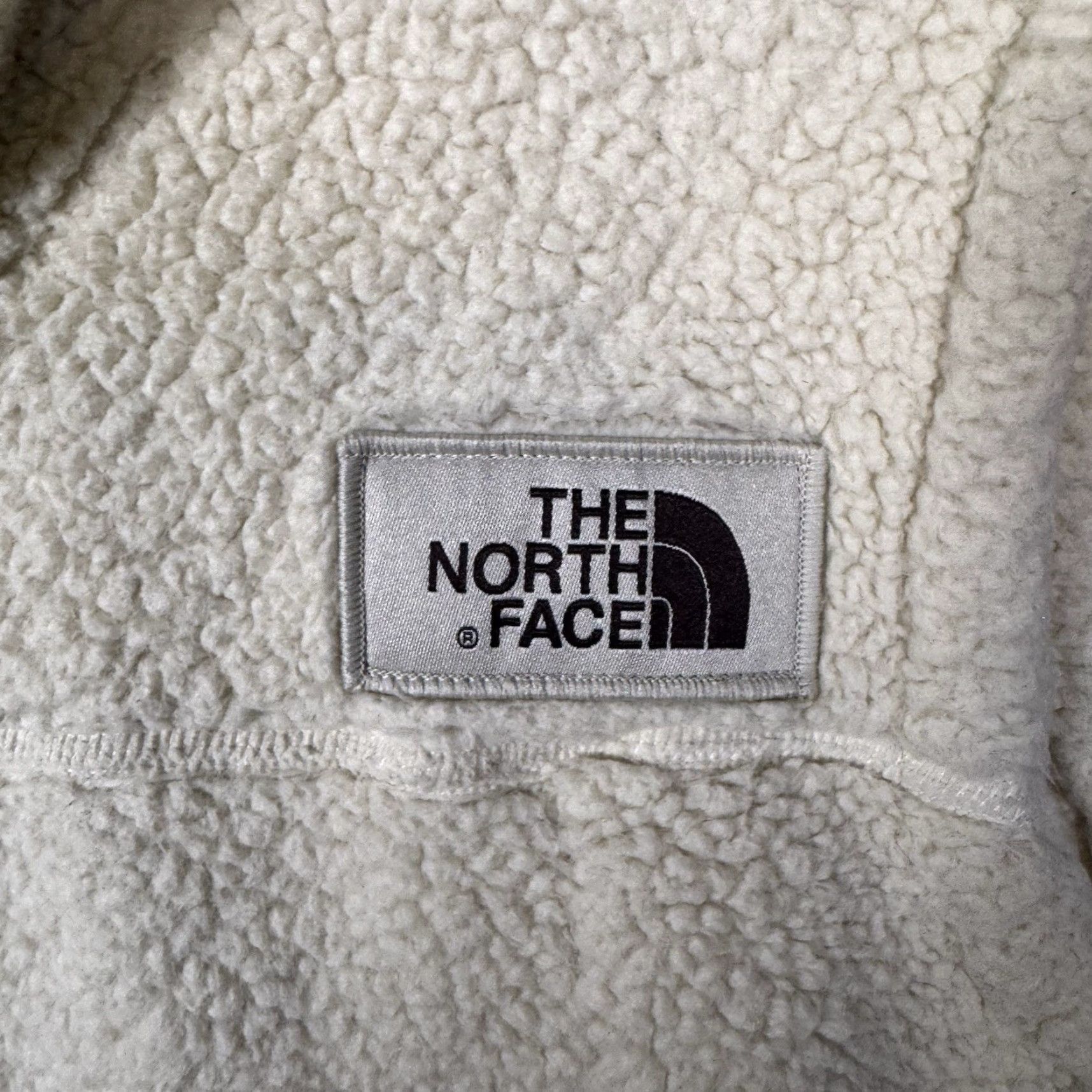 The North Face The North Face Vest Womens L Full Zip Sherpa Campshire Ivory Cream Gorpcore Size L / US 10 / IT 46 - 6 Thumbnail